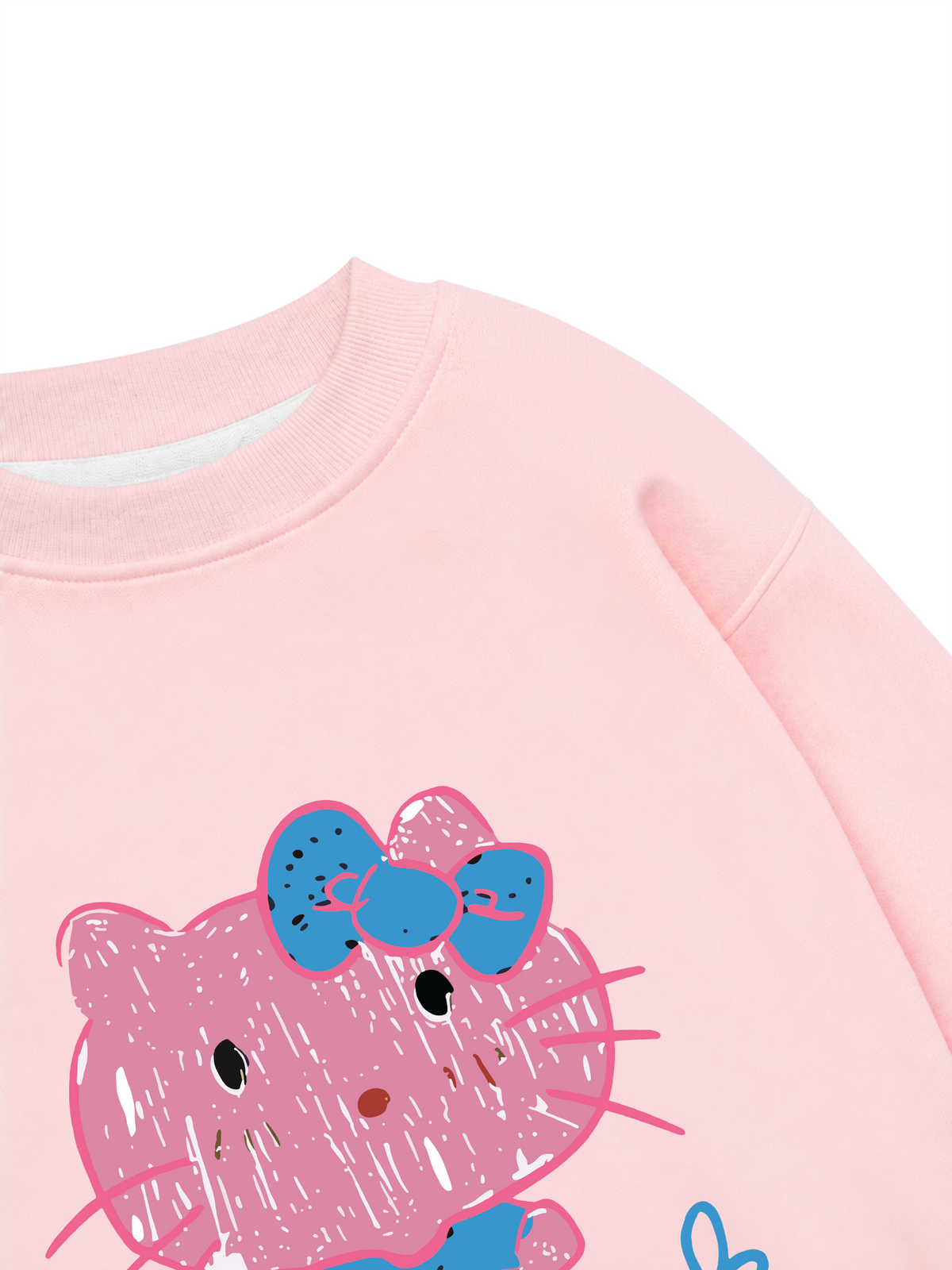 Áo Sweater Nỉ Hai Da Soft Paw You Rui Tixi