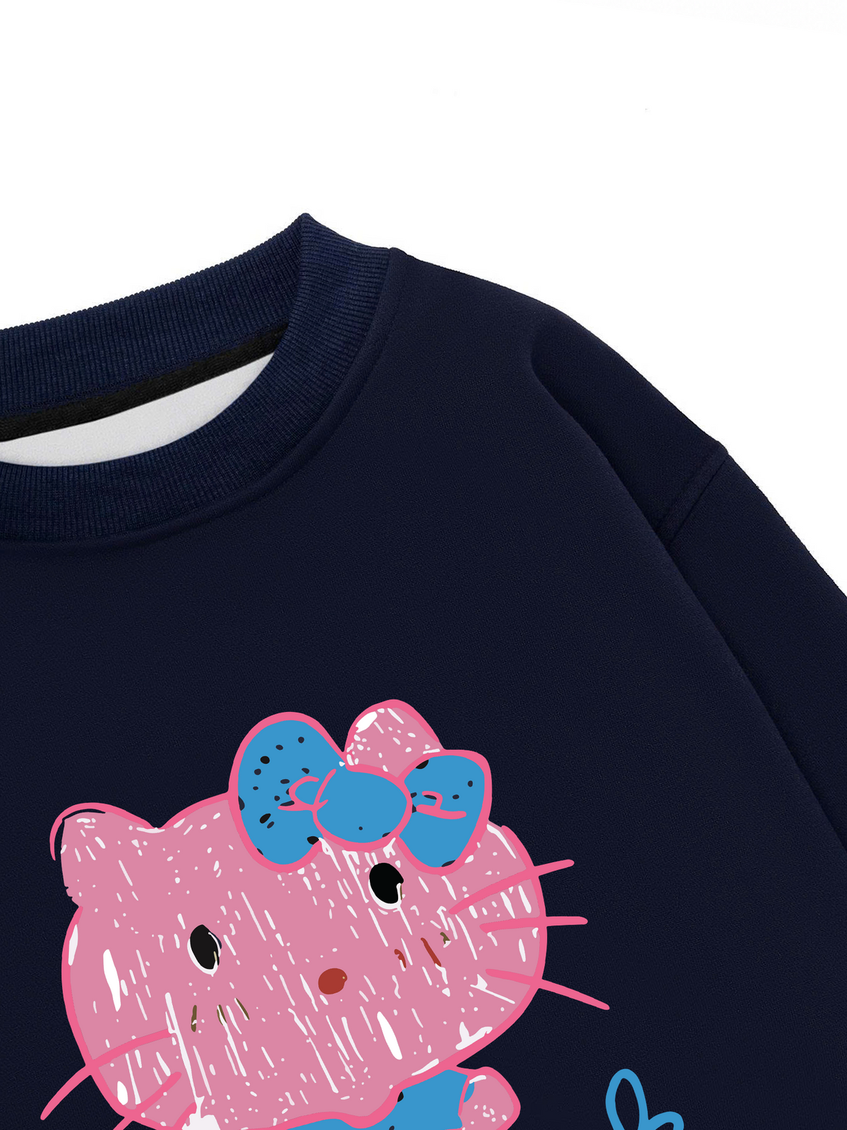 Áo Sweater Nỉ Hai Da Soft Paw You Rui Tixi