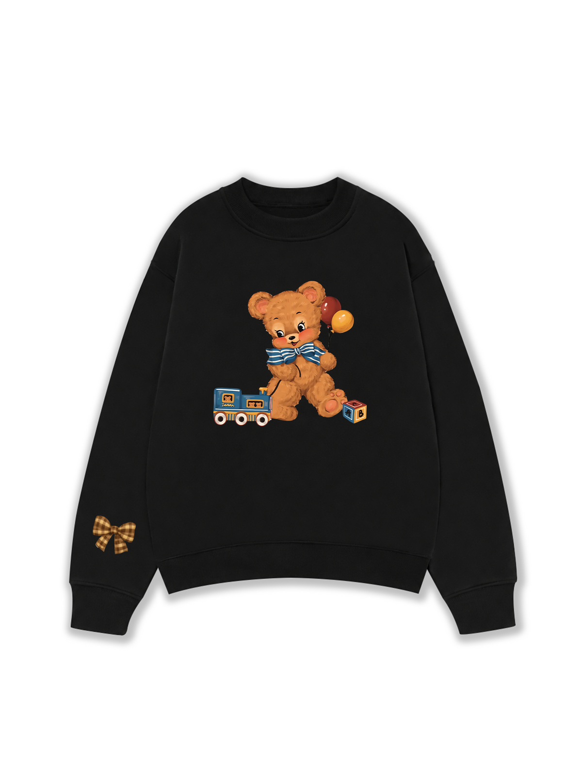 Áo Sweater Nỉ Hai Da Soft Paw CUte Teddy