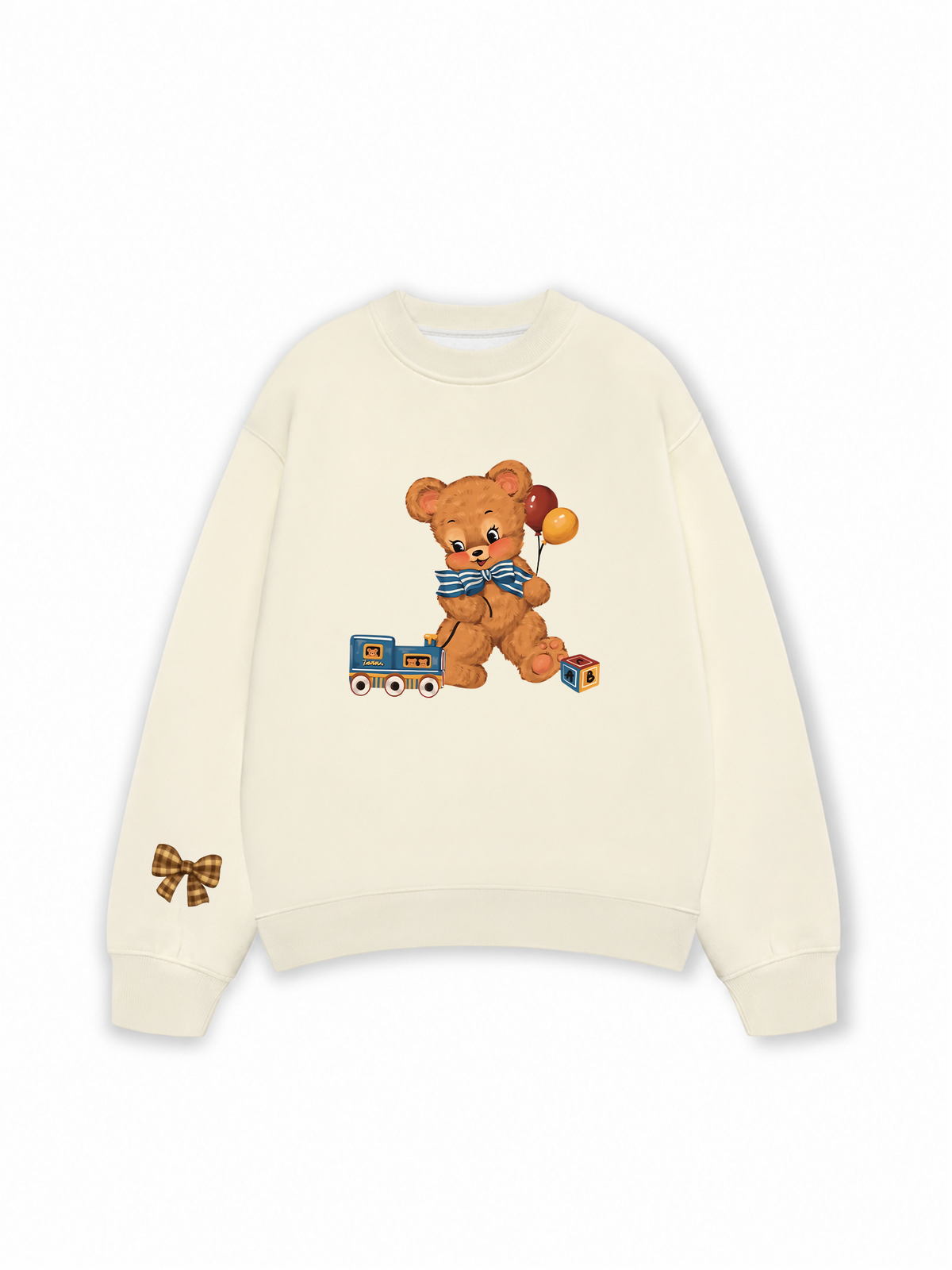 Áo Sweater Nỉ Hai Da Soft Paw CUte Teddy