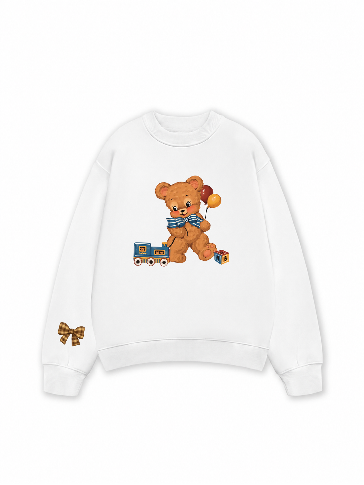 Áo Sweater Nỉ Hai Da Soft Paw CUte Teddy