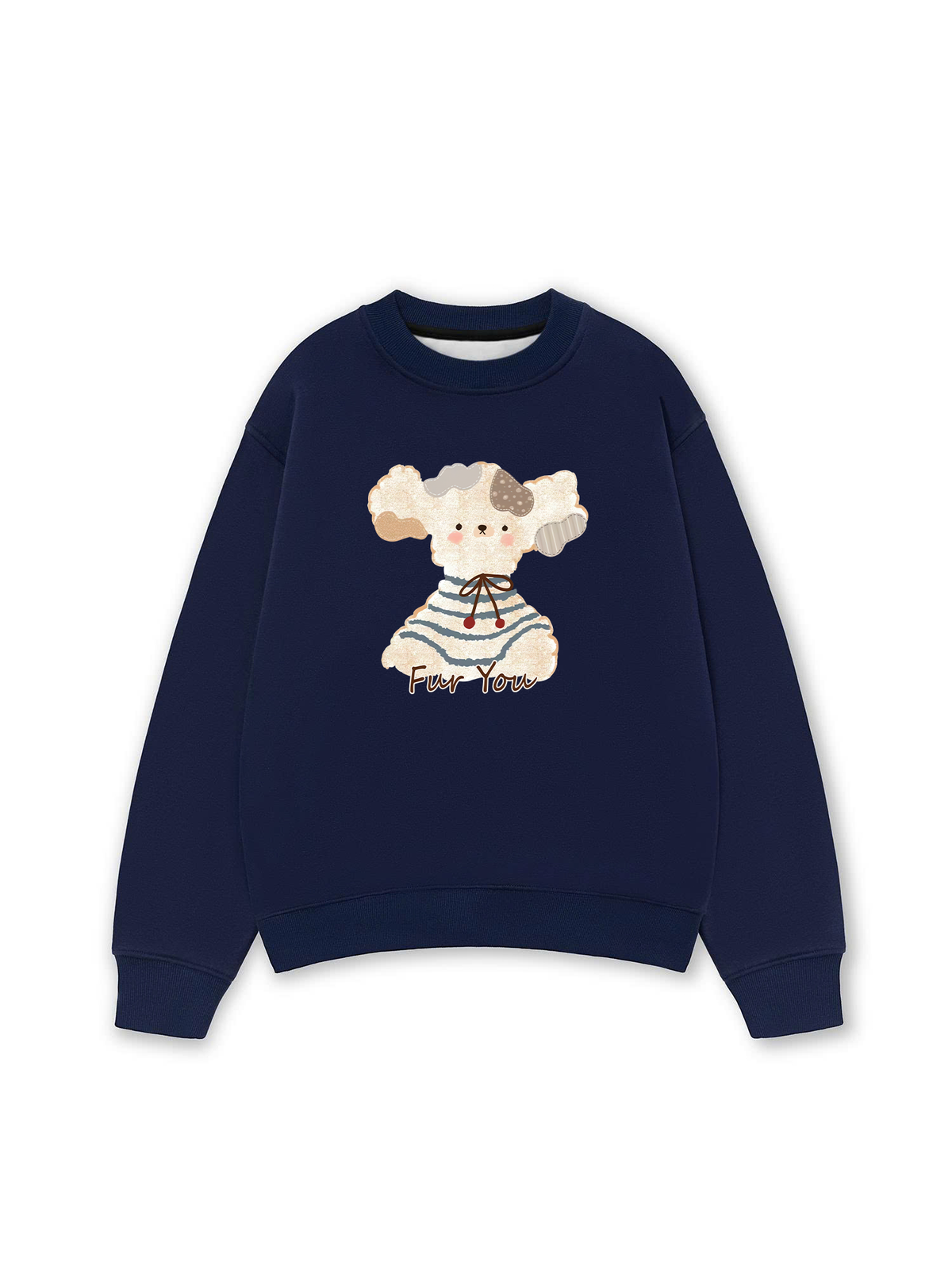Áo Sweater Nỉ Hai Da Soft Paw Fur You Puppy