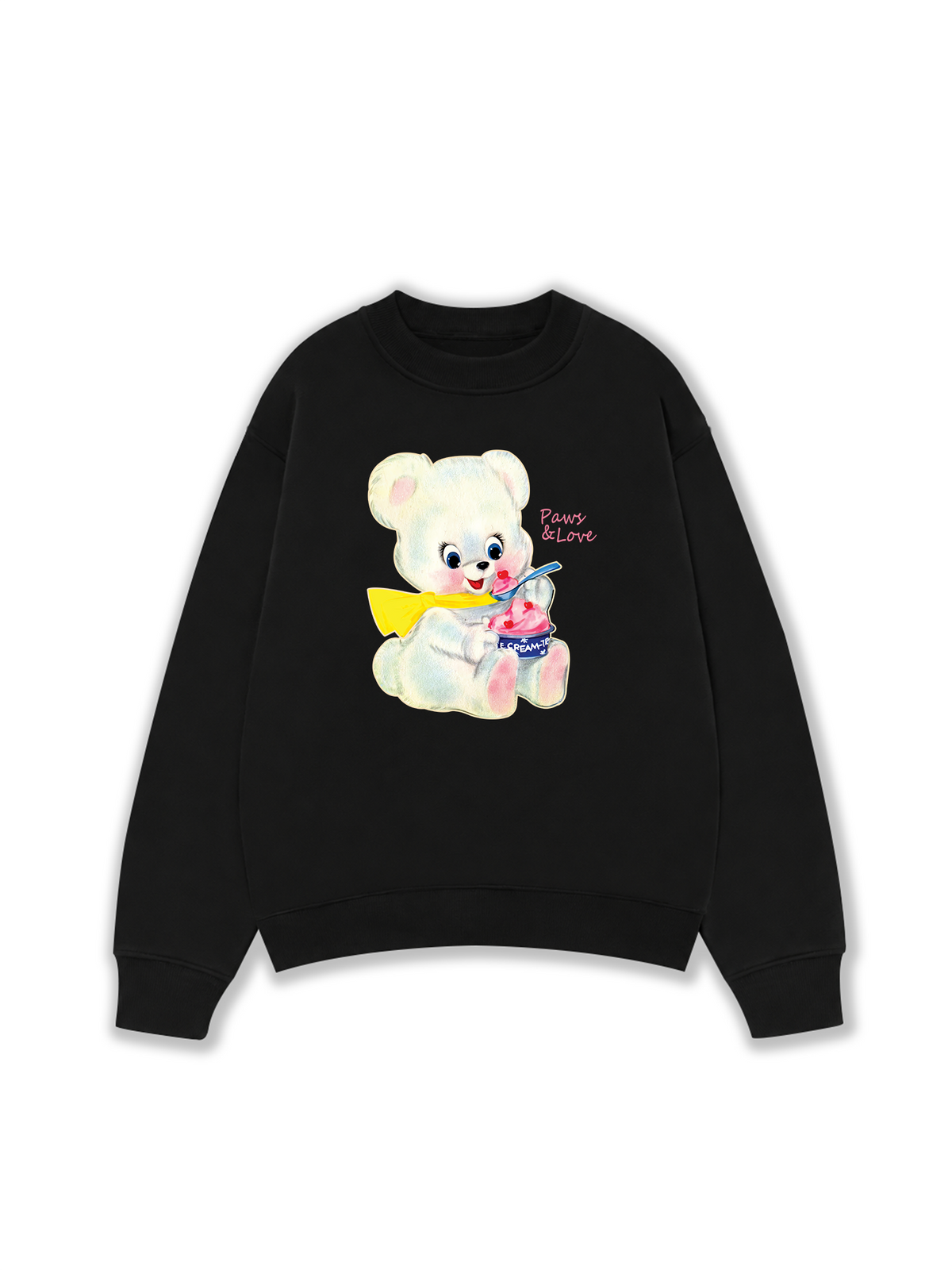 Áo Sweater Nỉ Hai Da Soft Paw Paw Love