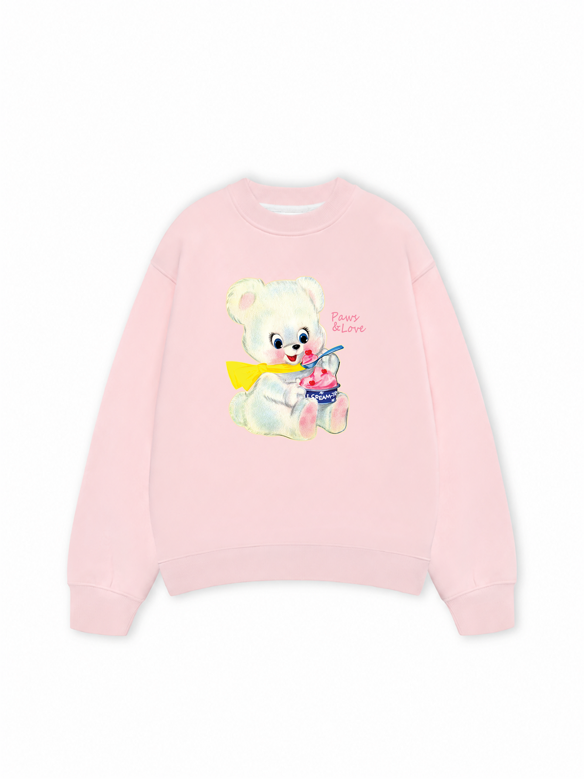 Áo Sweater Nỉ Hai Da Soft Paw Paw Love