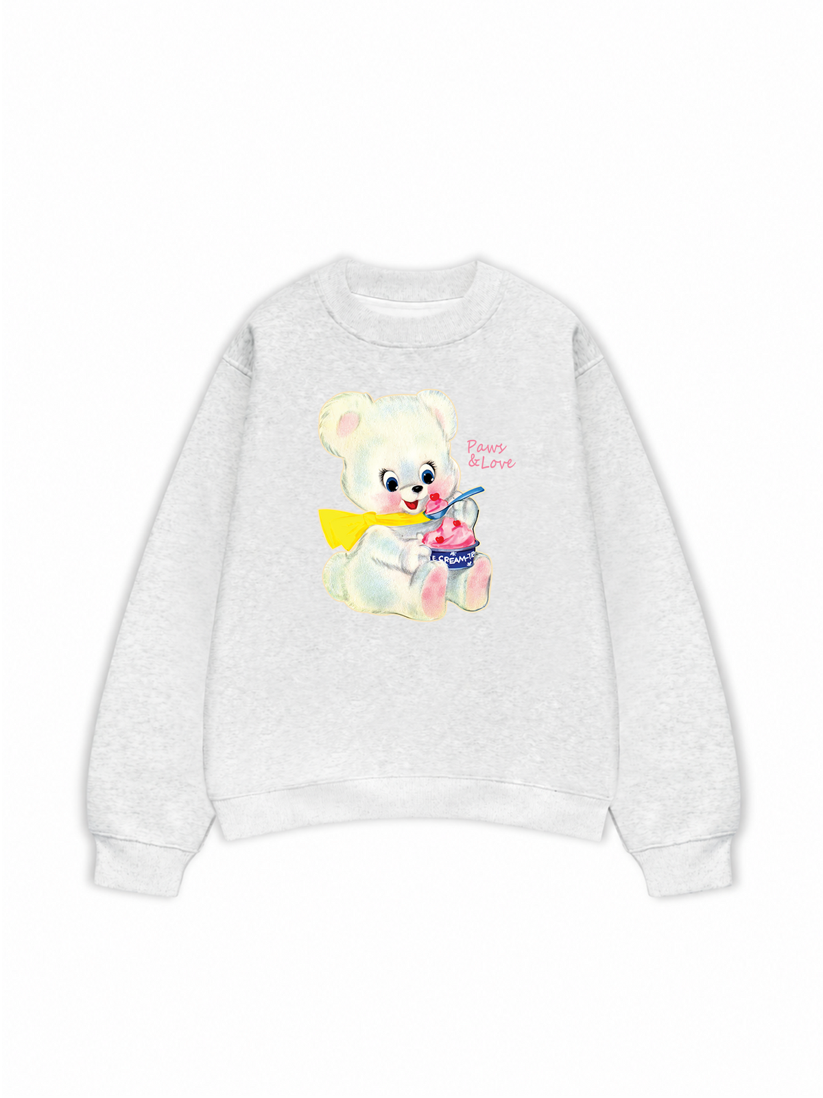 Áo Sweater Nỉ Hai Da Soft Paw Paw Love
