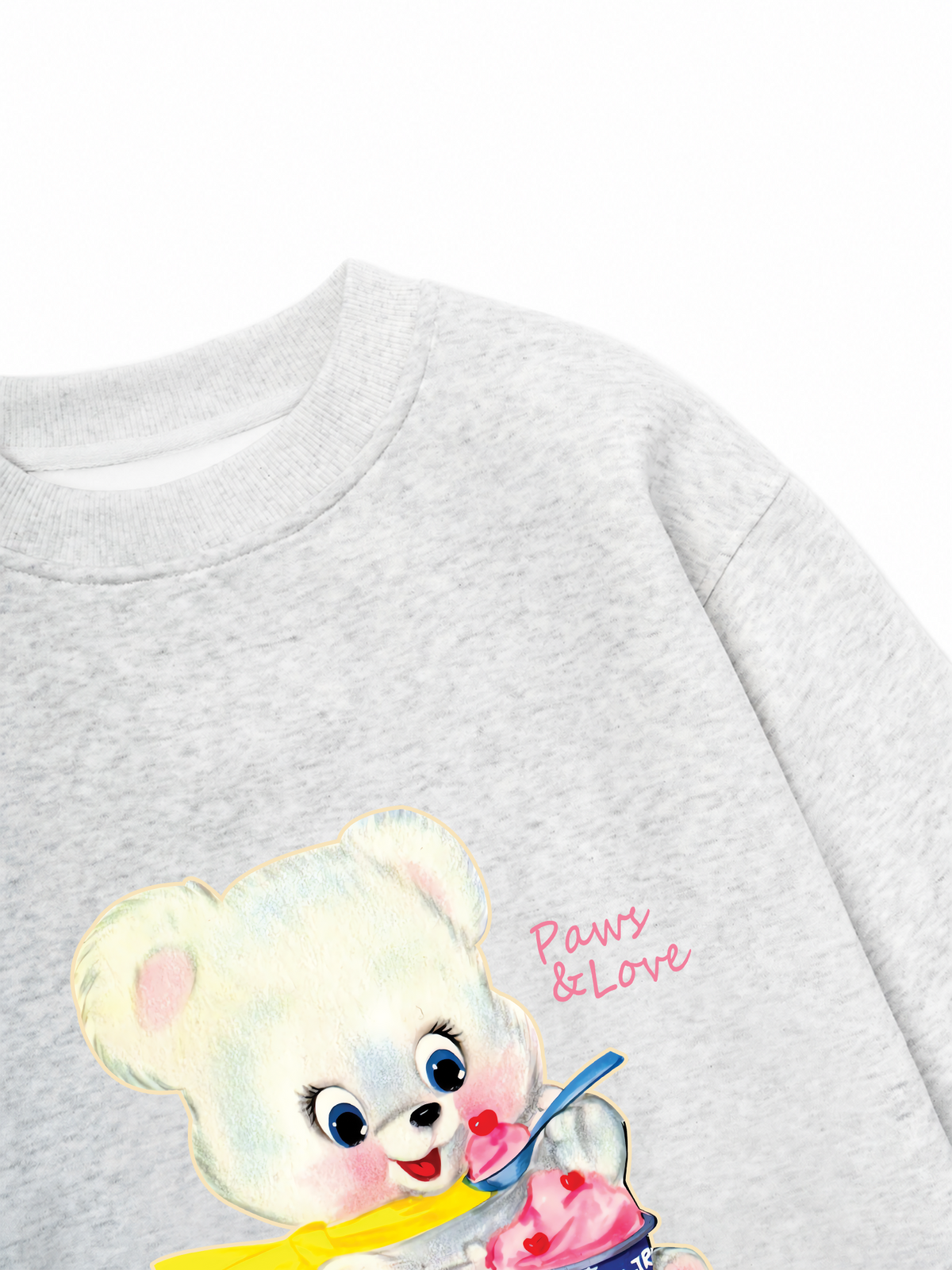 Áo Sweater Nỉ Hai Da Soft Paw Paw Love
