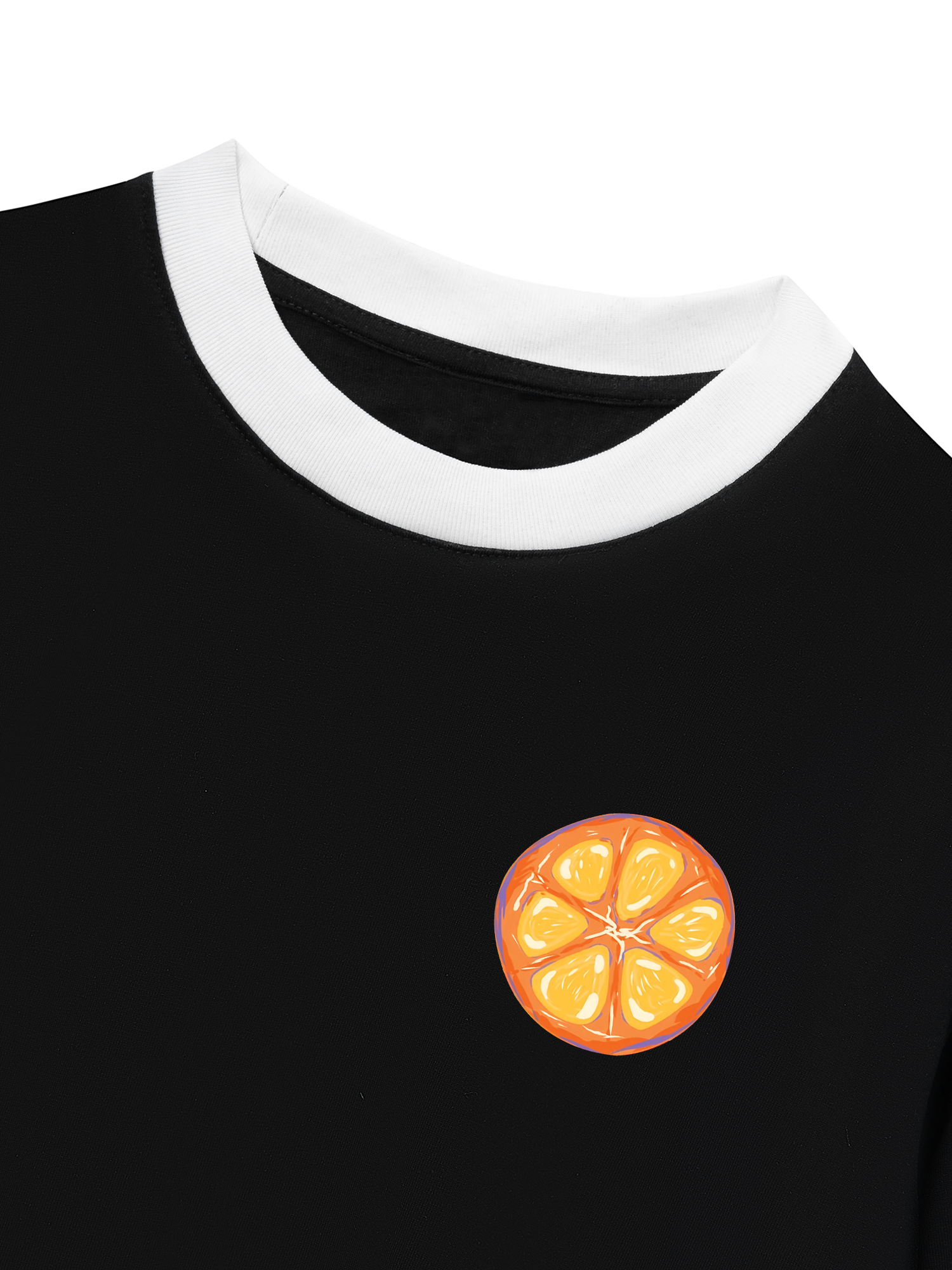 Áo Thun Ringer Relaxed Fit Orange