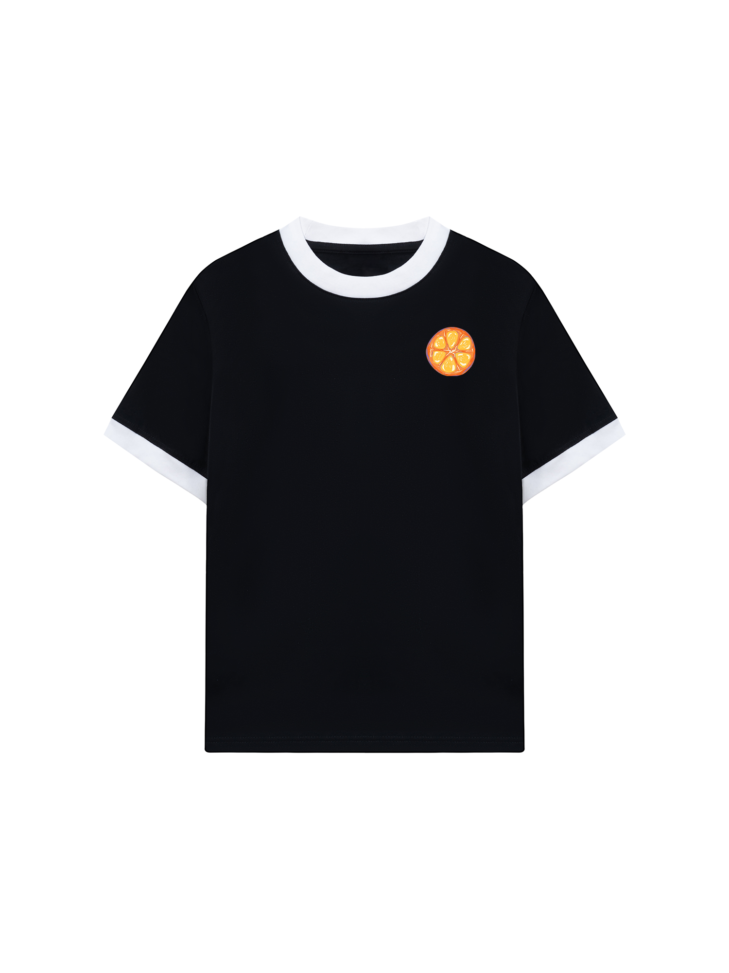 Áo Thun Ringer Relaxed Fit Orange