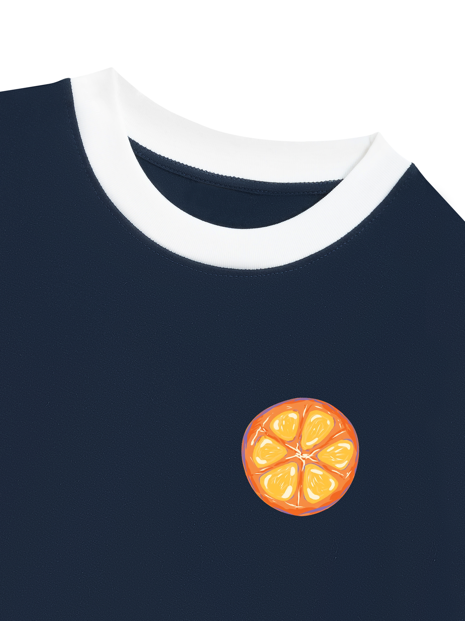 Áo Thun Ringer Relaxed Fit Orange