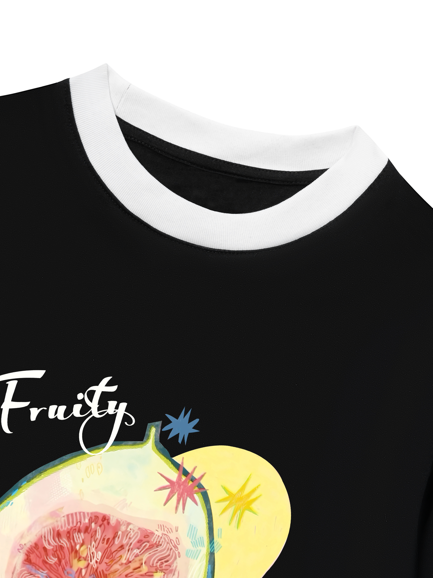 Áo Thun Ringer Relaxed Fit Fruity Fig