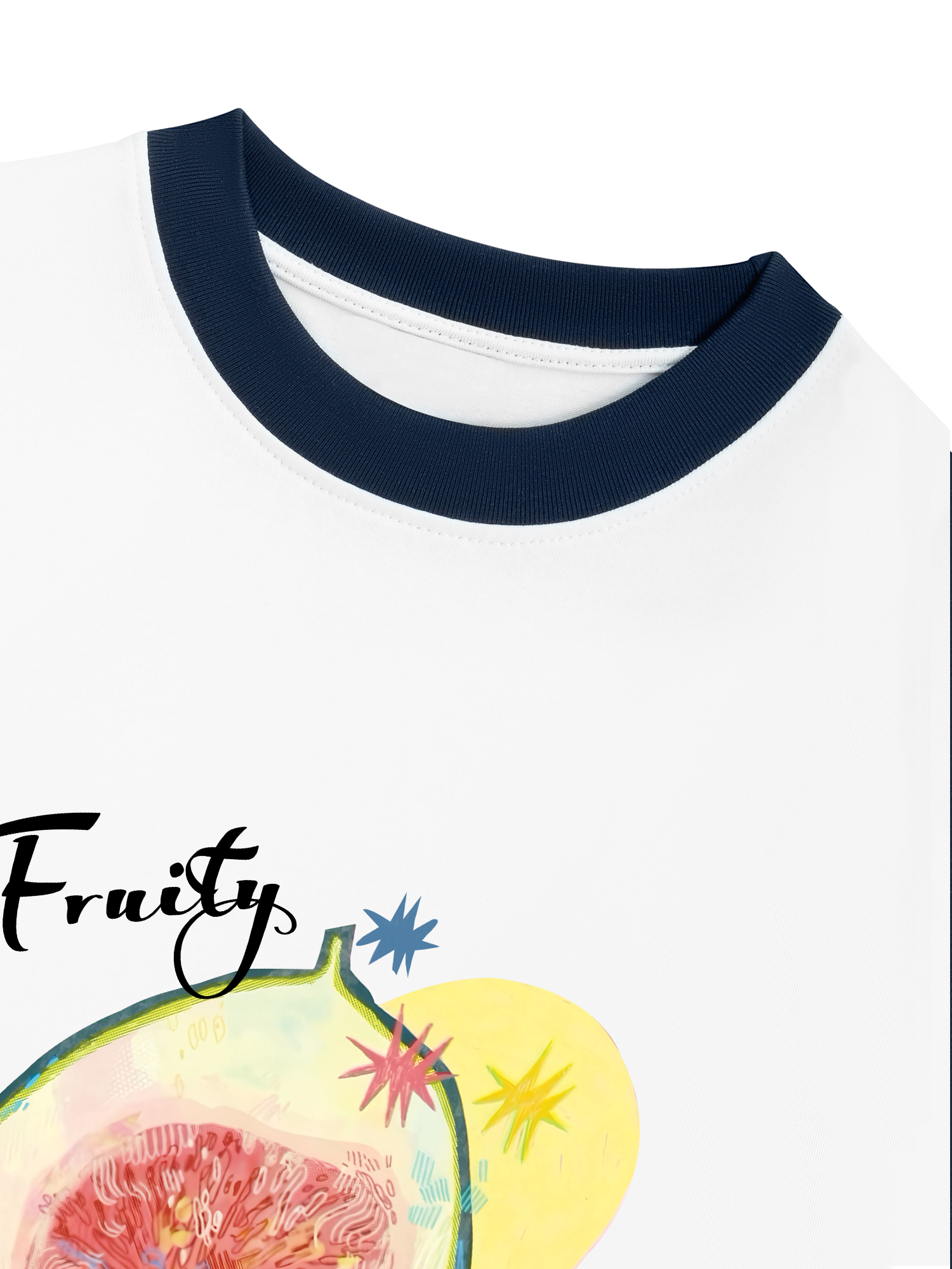 Áo Thun Ringer Relaxed Fit Fruity Fig