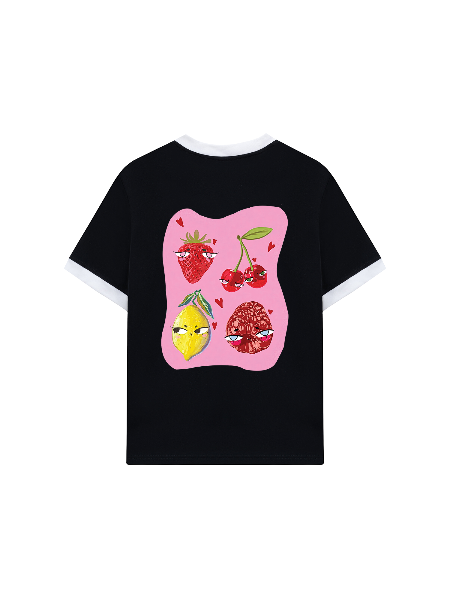 Áo Thun Ringer Relaxed Fit Angry Fruit