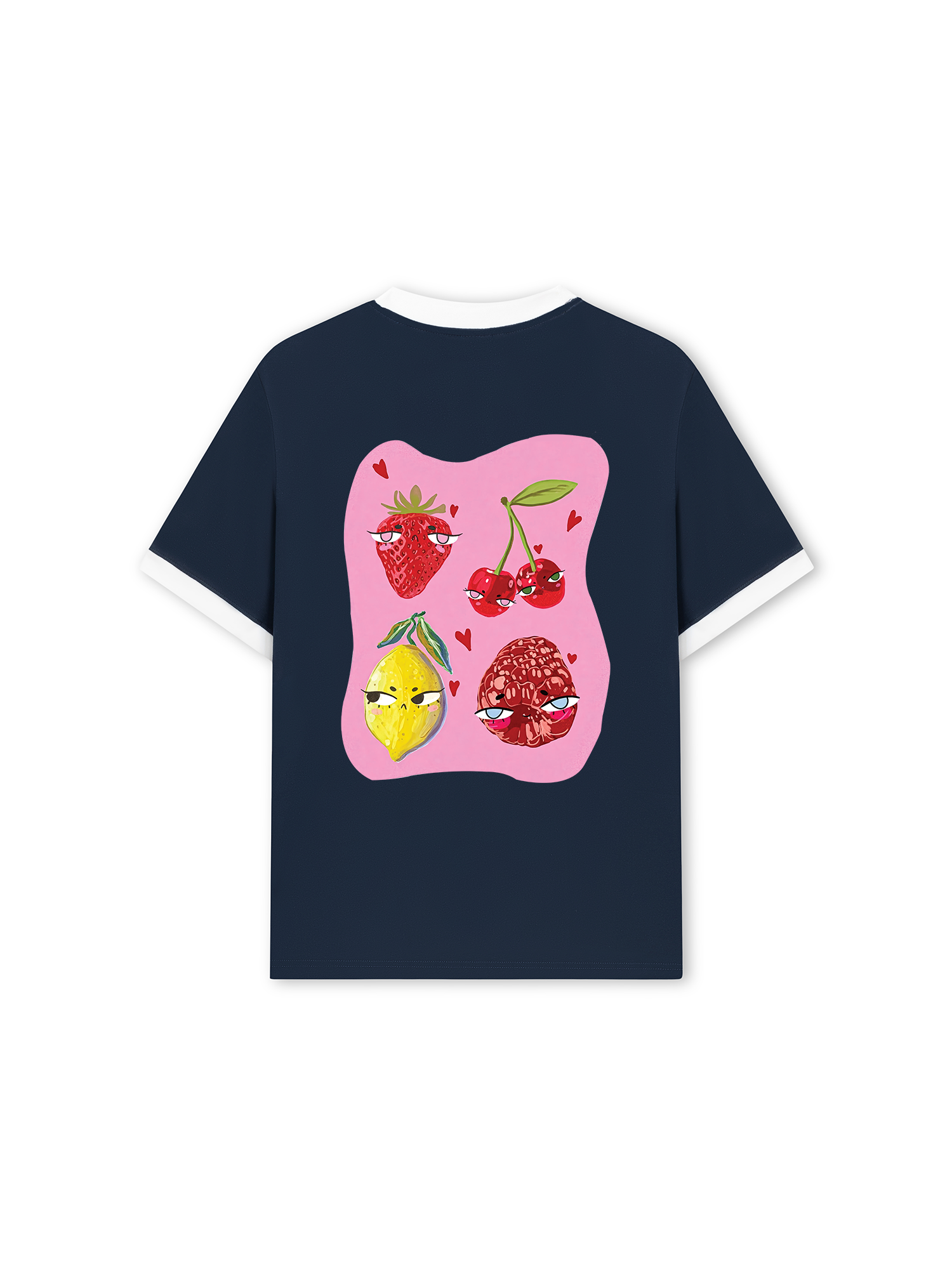 Áo Thun Ringer Relaxed Fit Angry Fruit