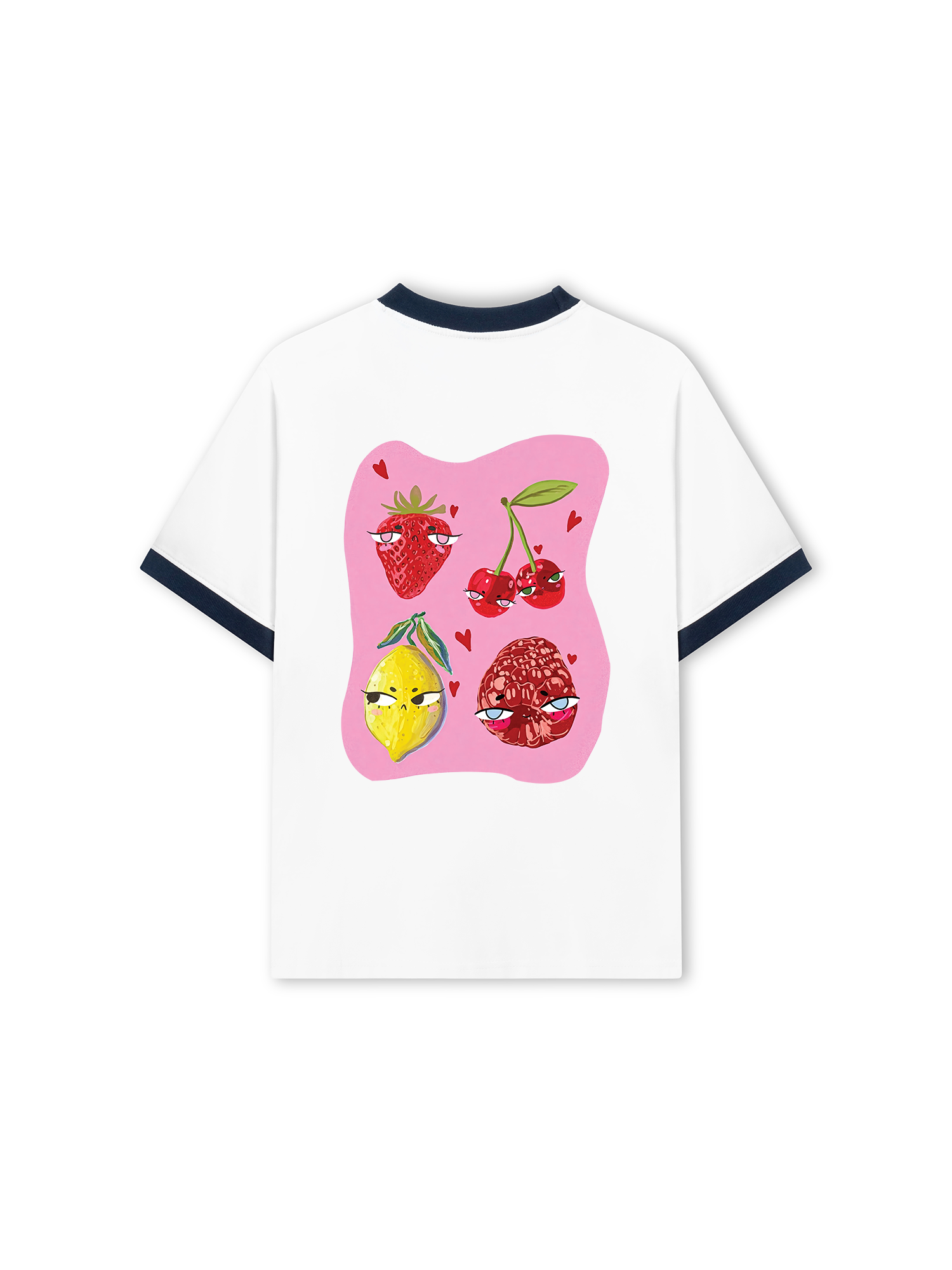 Áo Thun Ringer Relaxed Fit Angry Fruit