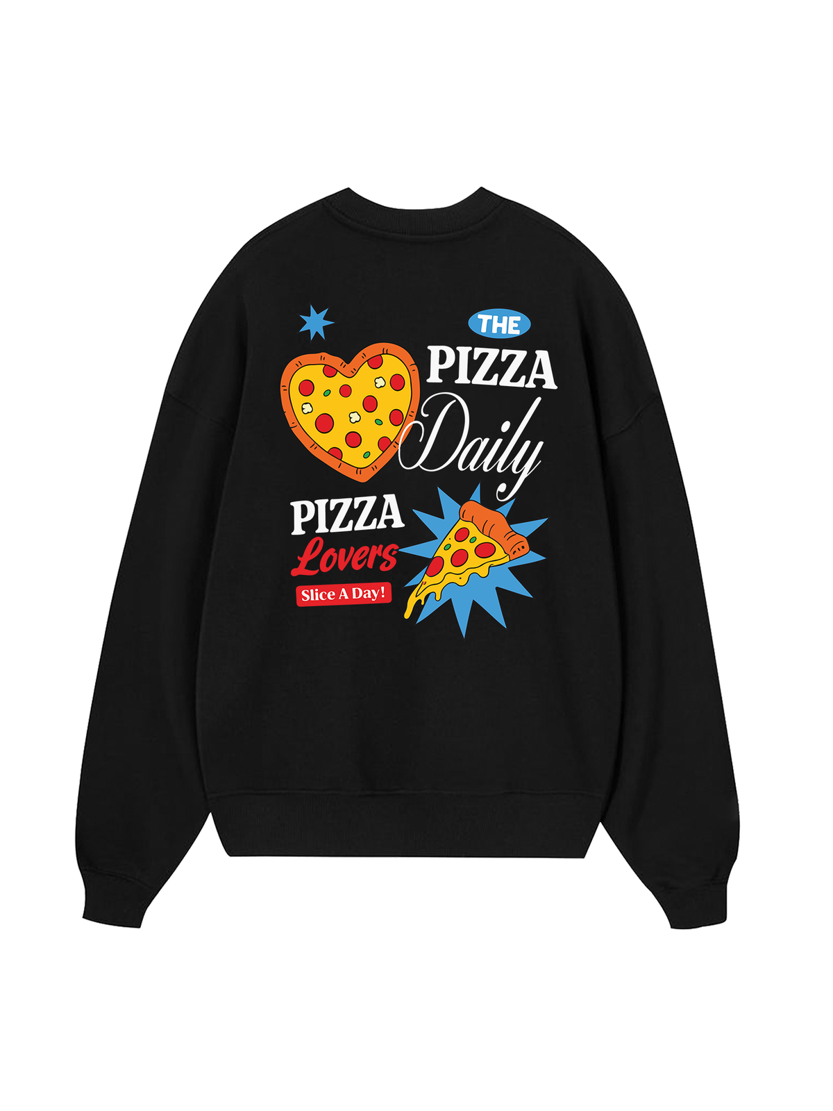 Yummy Mood Pizza Daily Sweater