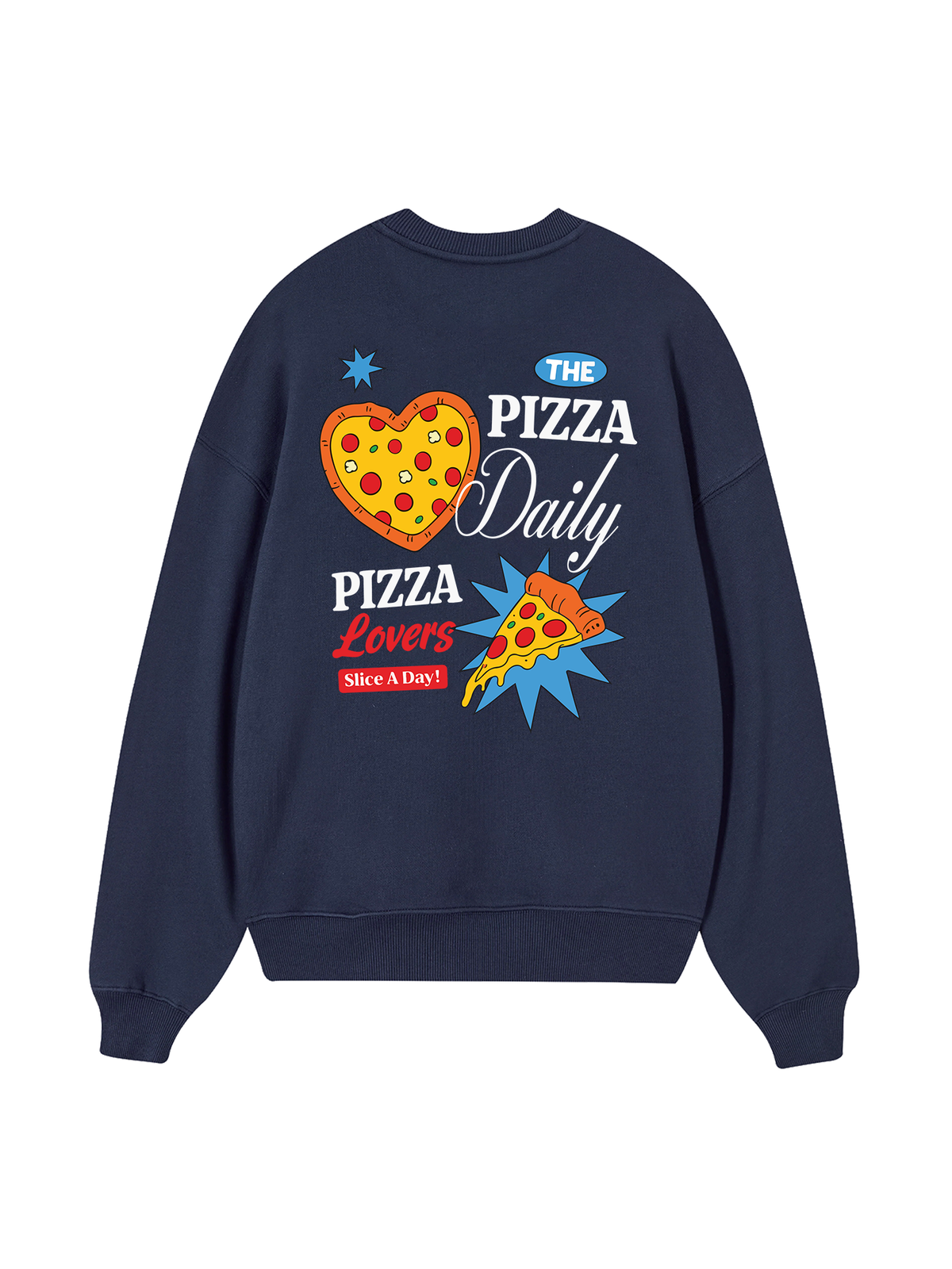 Yummy Mood Pizza Daily Sweater