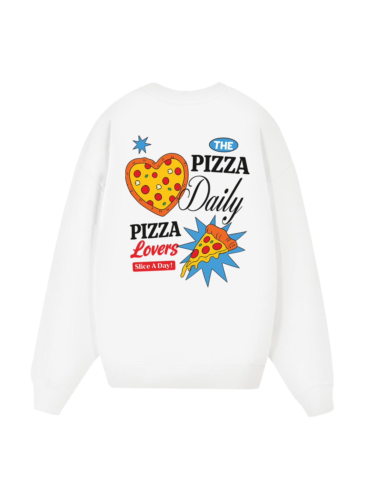 Yummy Mood Pizza Daily Sweater