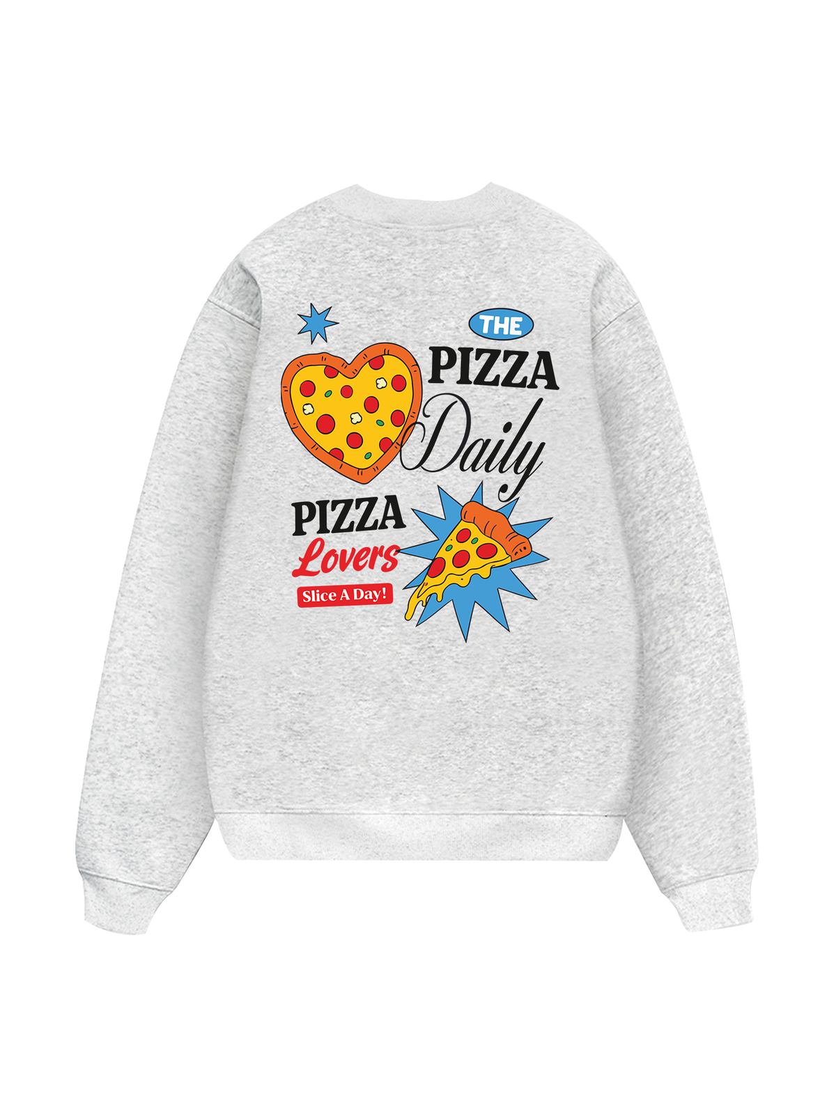 Yummy Mood Pizza Daily Sweater