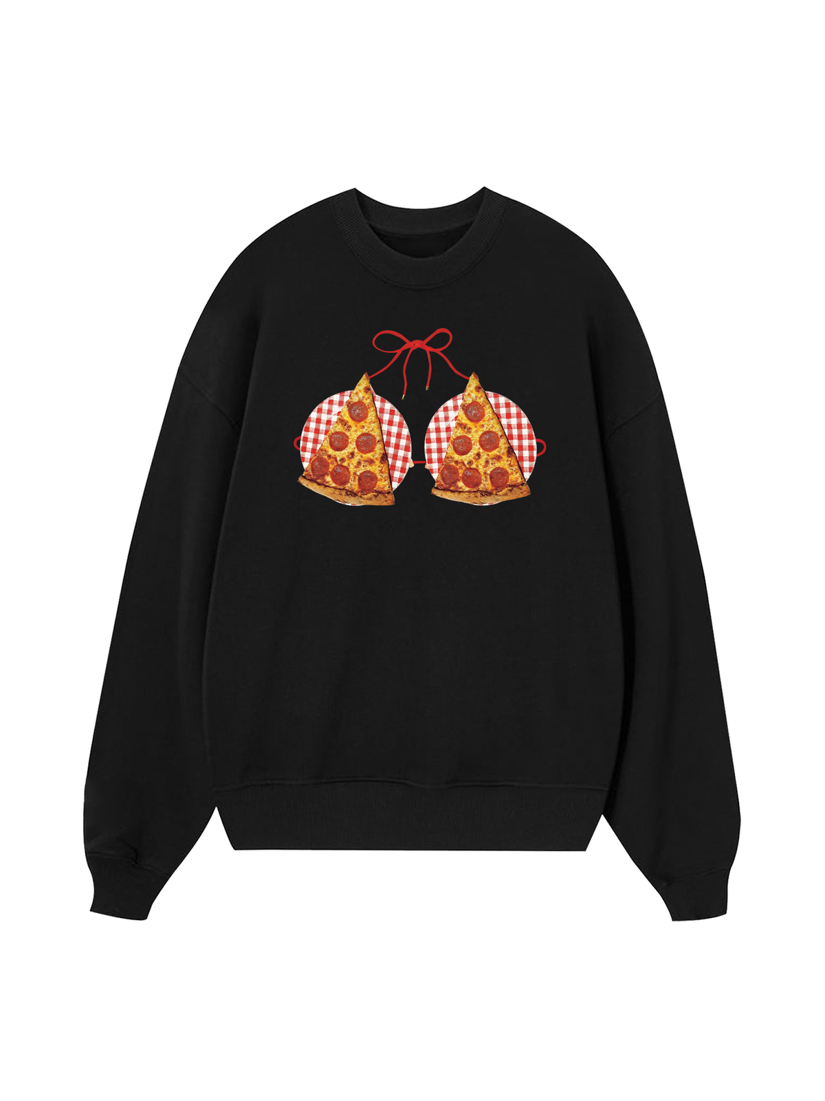Yummy Mood Pizza Bikini Sweater