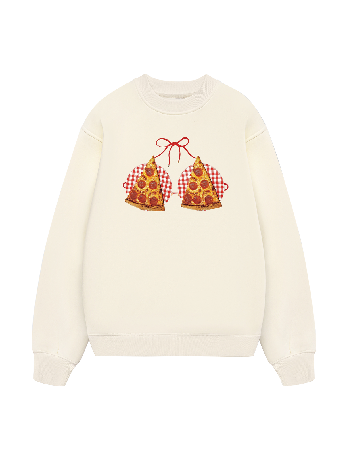 Yummy Mood Pizza Bikini Sweater