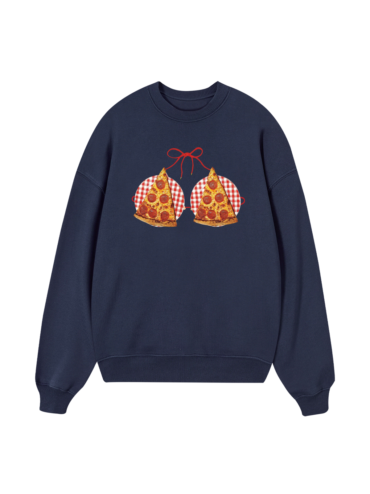 Yummy Mood Pizza Bikini Sweater