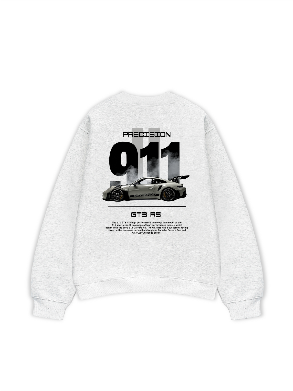 Áo Sweater Nỉ Hai Da Black 911 GT3 RS