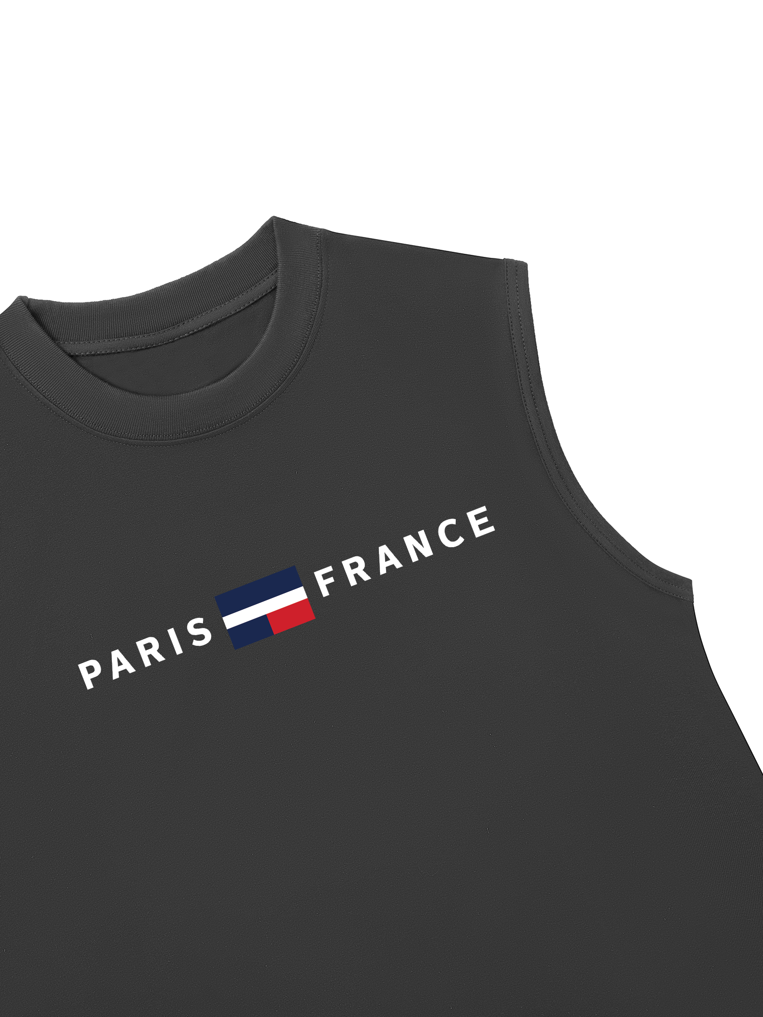 Áo Ba Lỗ Relaxed Fit City Paris France