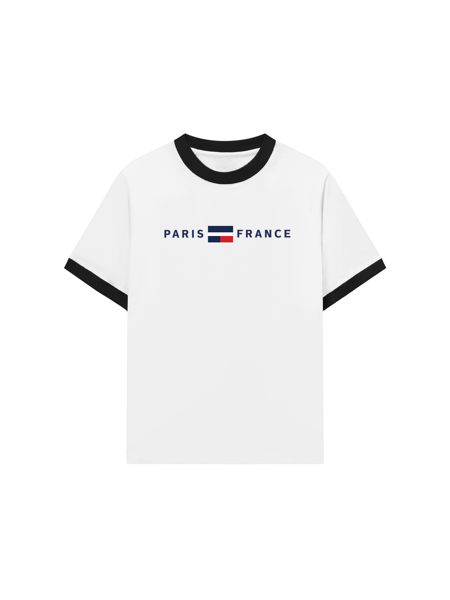 Áo Thun Ringer Relaxed Fit City Paris France
