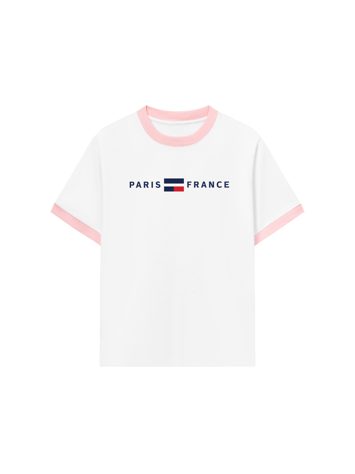 Áo Thun Ringer Relaxed Fit City Paris France