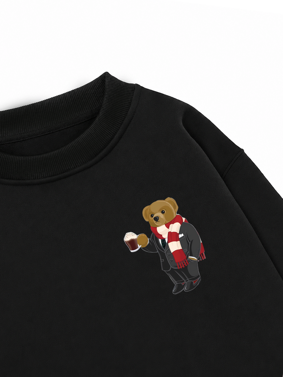 Áo Sweater Nỉ Hai Da Cool Bear With Cocoa
