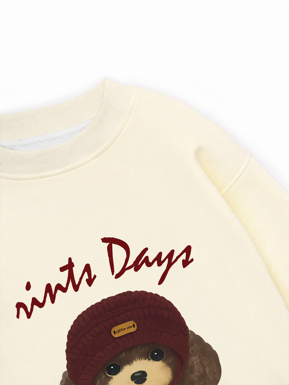 Áo Sweater Nỉ Hai Da Winter Rints Days