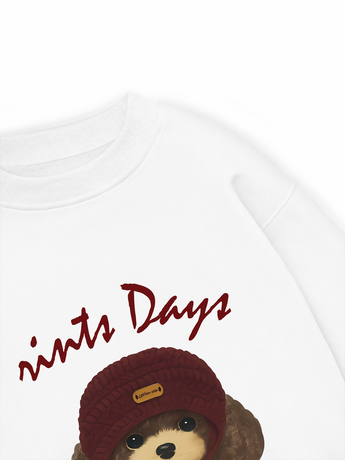 Áo Sweater Nỉ Hai Da Winter Rints Days