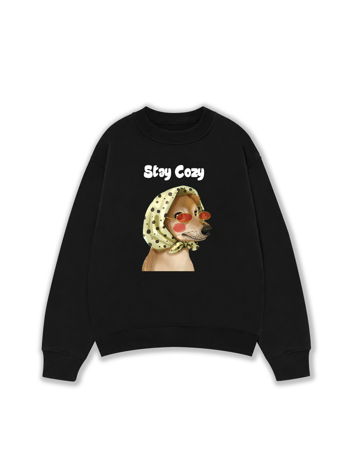 Áo Sweater Nỉ Hai Da Fashion Dog Stay Cozy