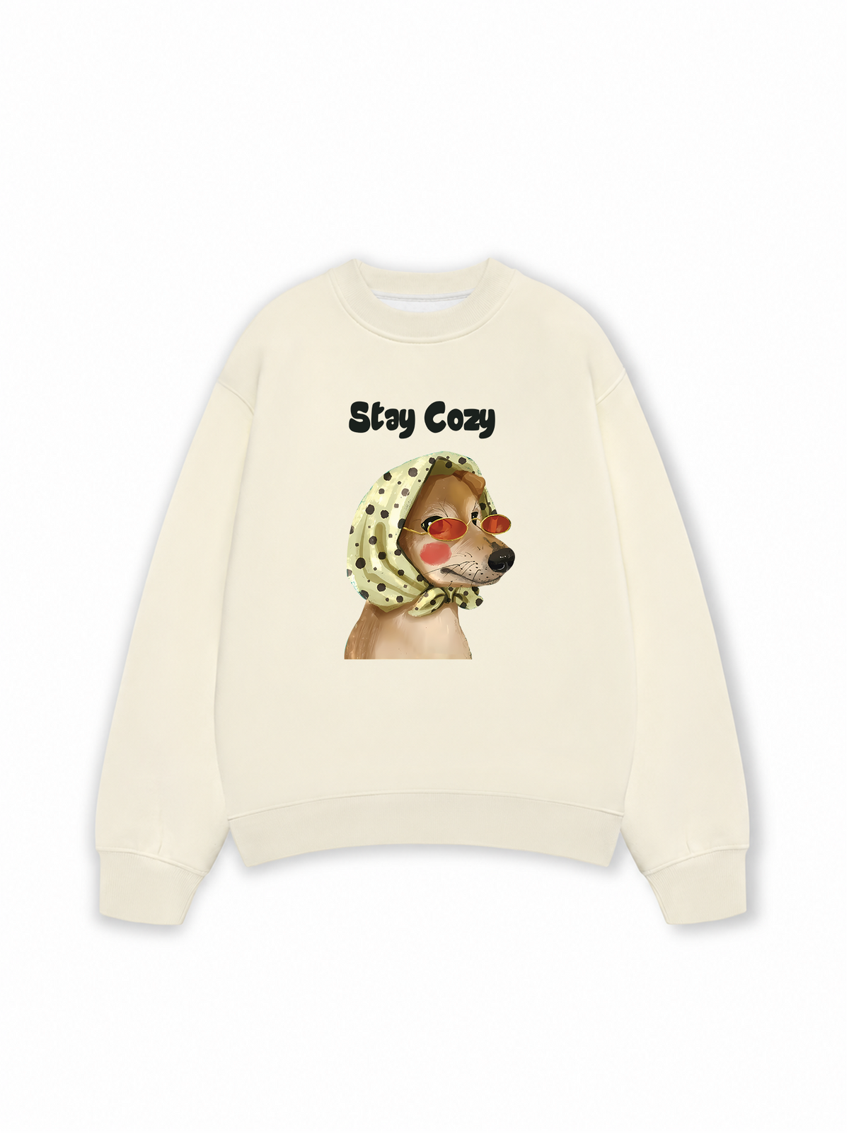 Áo Sweater Nỉ Hai Da Fashion Dog Stay Cozy