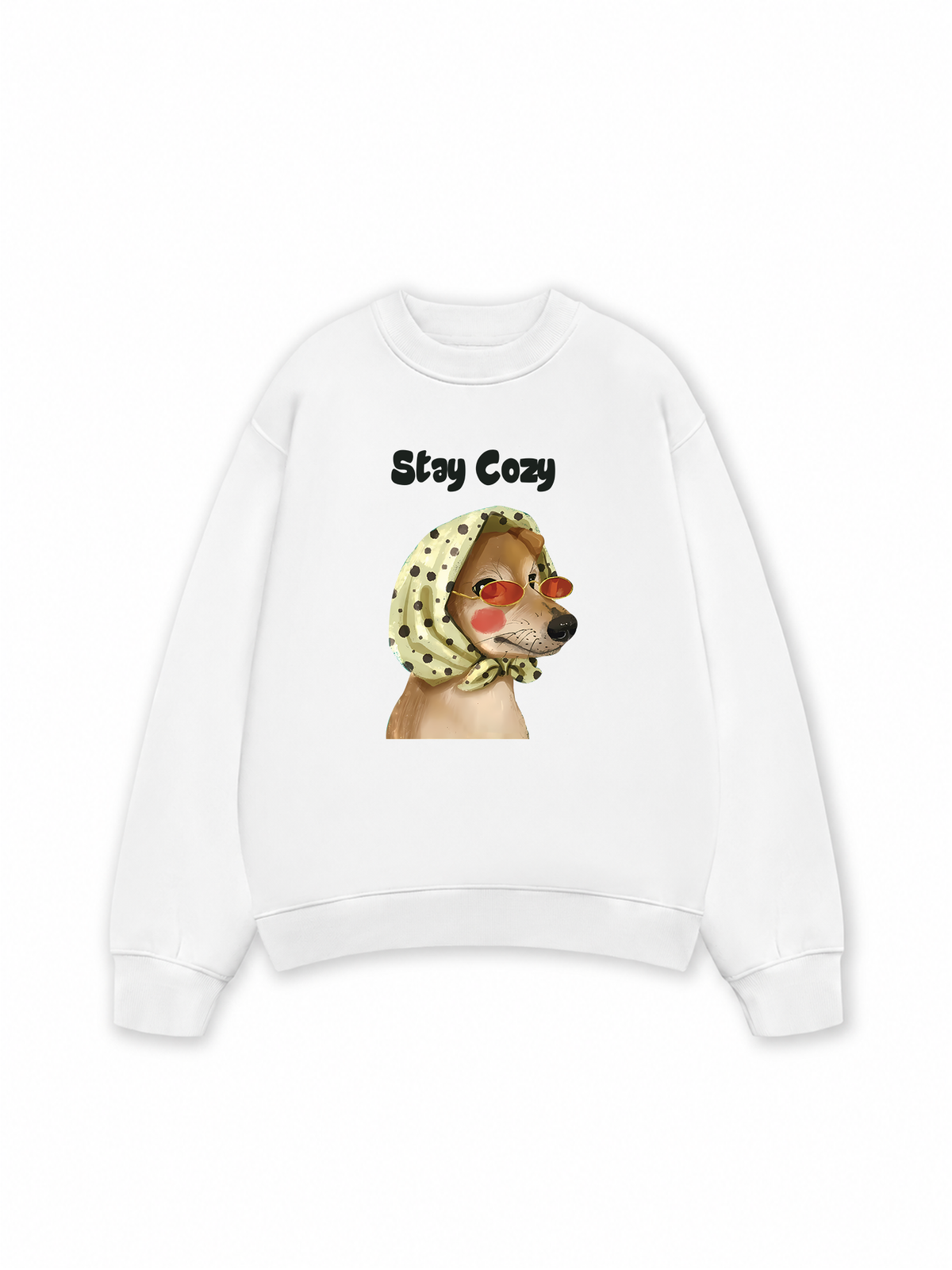 Áo Sweater Nỉ Hai Da Fashion Dog Stay Cozy