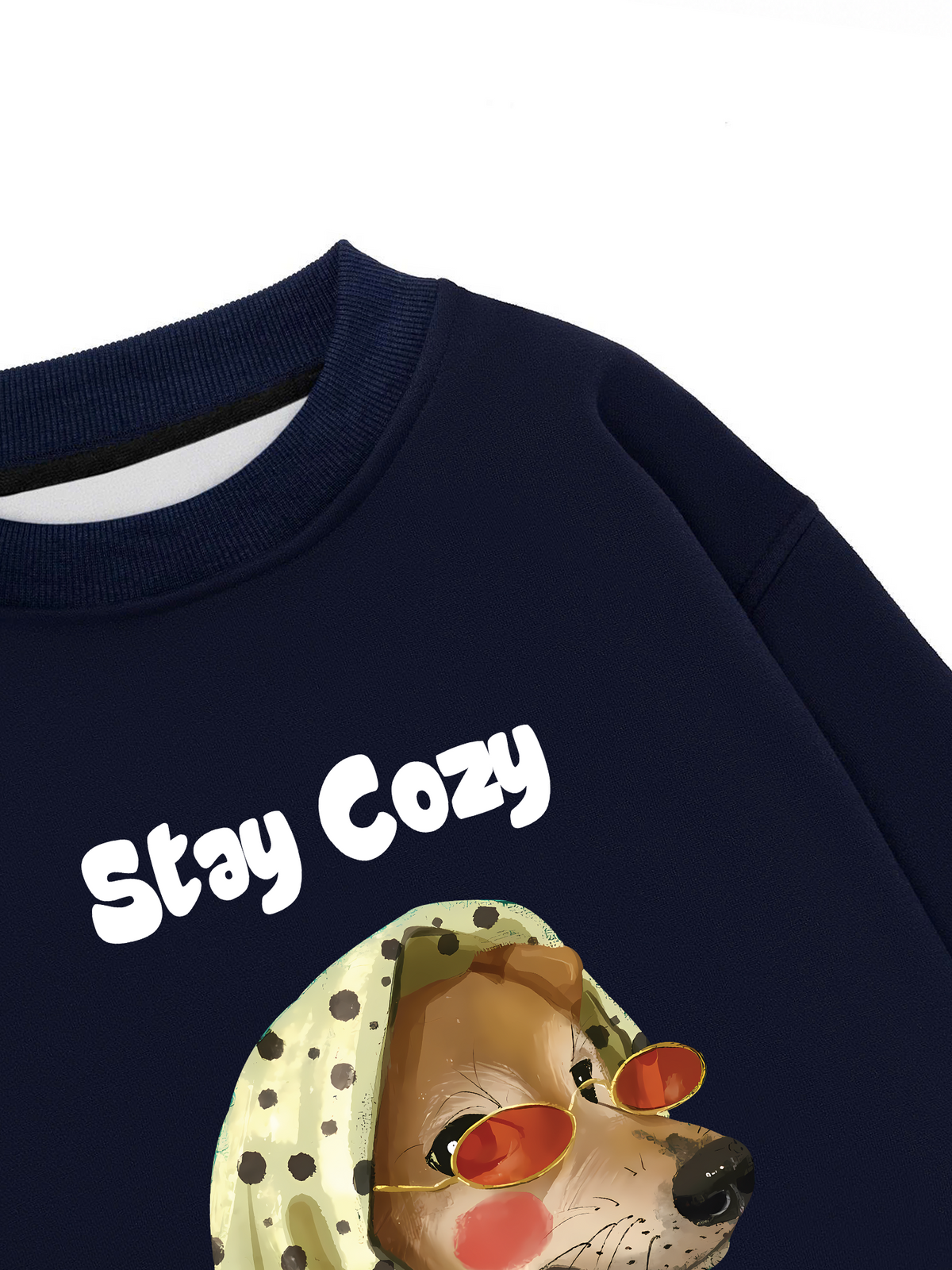 Áo Sweater Nỉ Hai Da Fashion Dog Stay Cozy
