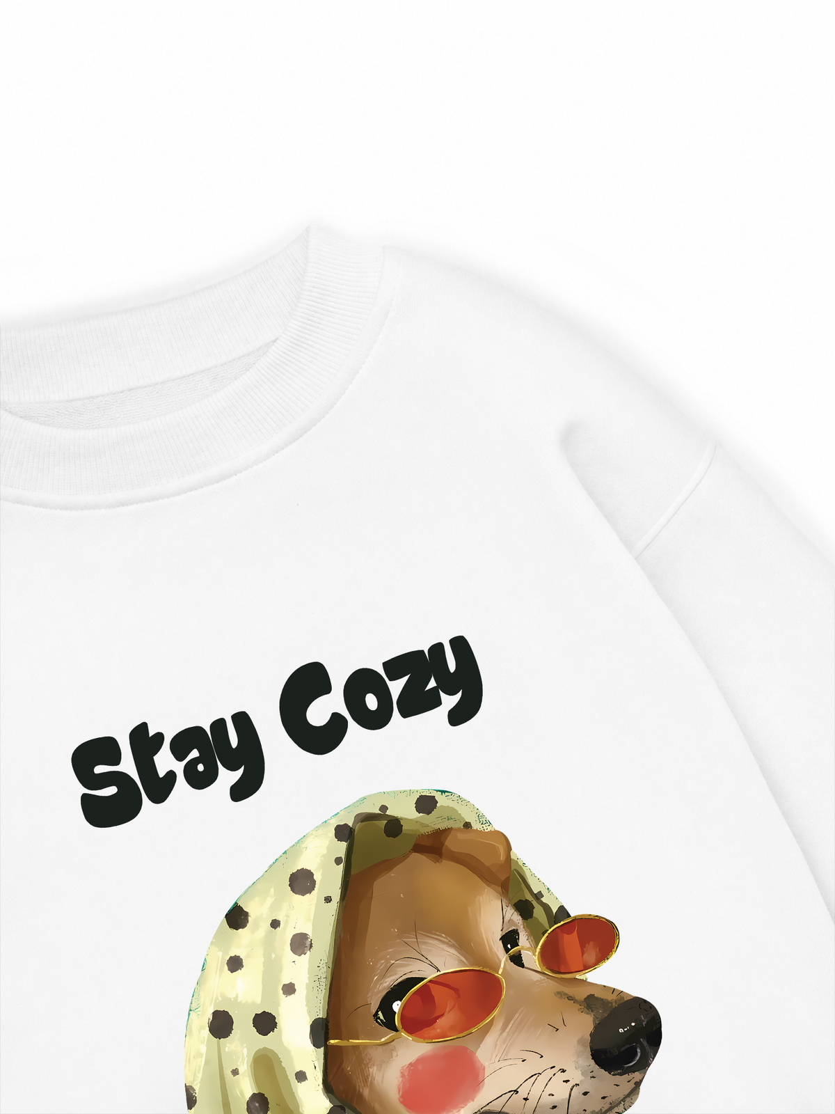 Áo Sweater Nỉ Hai Da Fashion Dog Stay Cozy