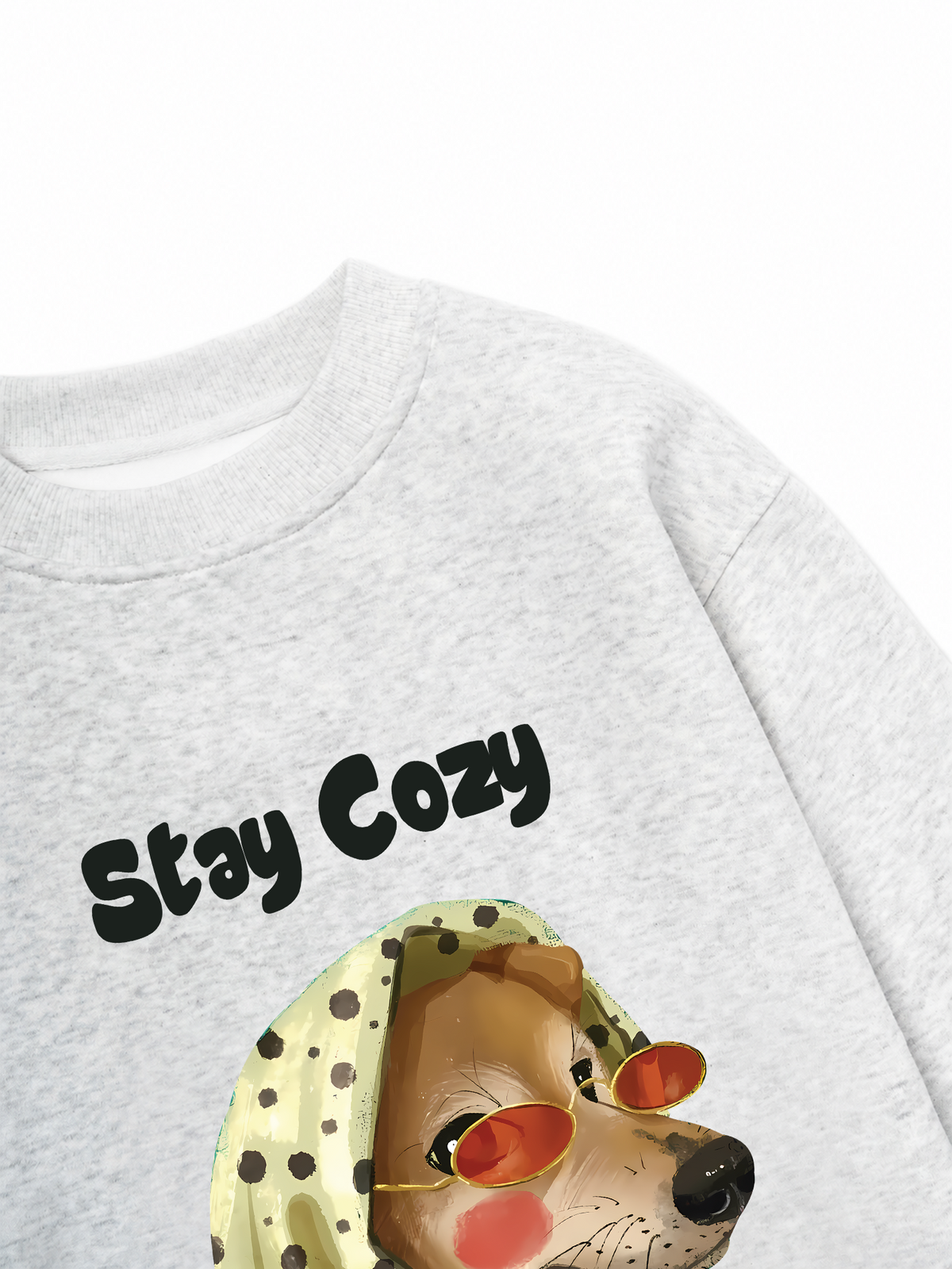 Áo Sweater Nỉ Hai Da Fashion Dog Stay Cozy