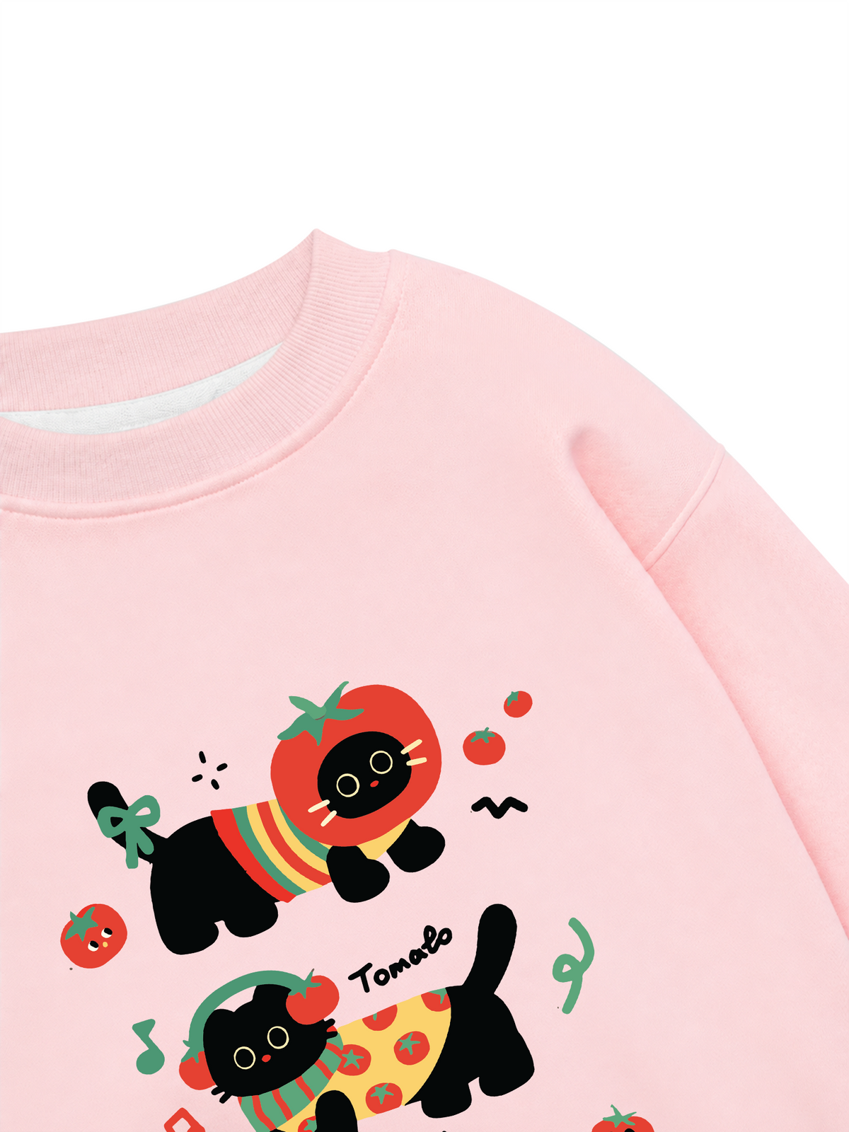 Áo Sweater Nỉ Hai Da Winter Cute Black Cat
