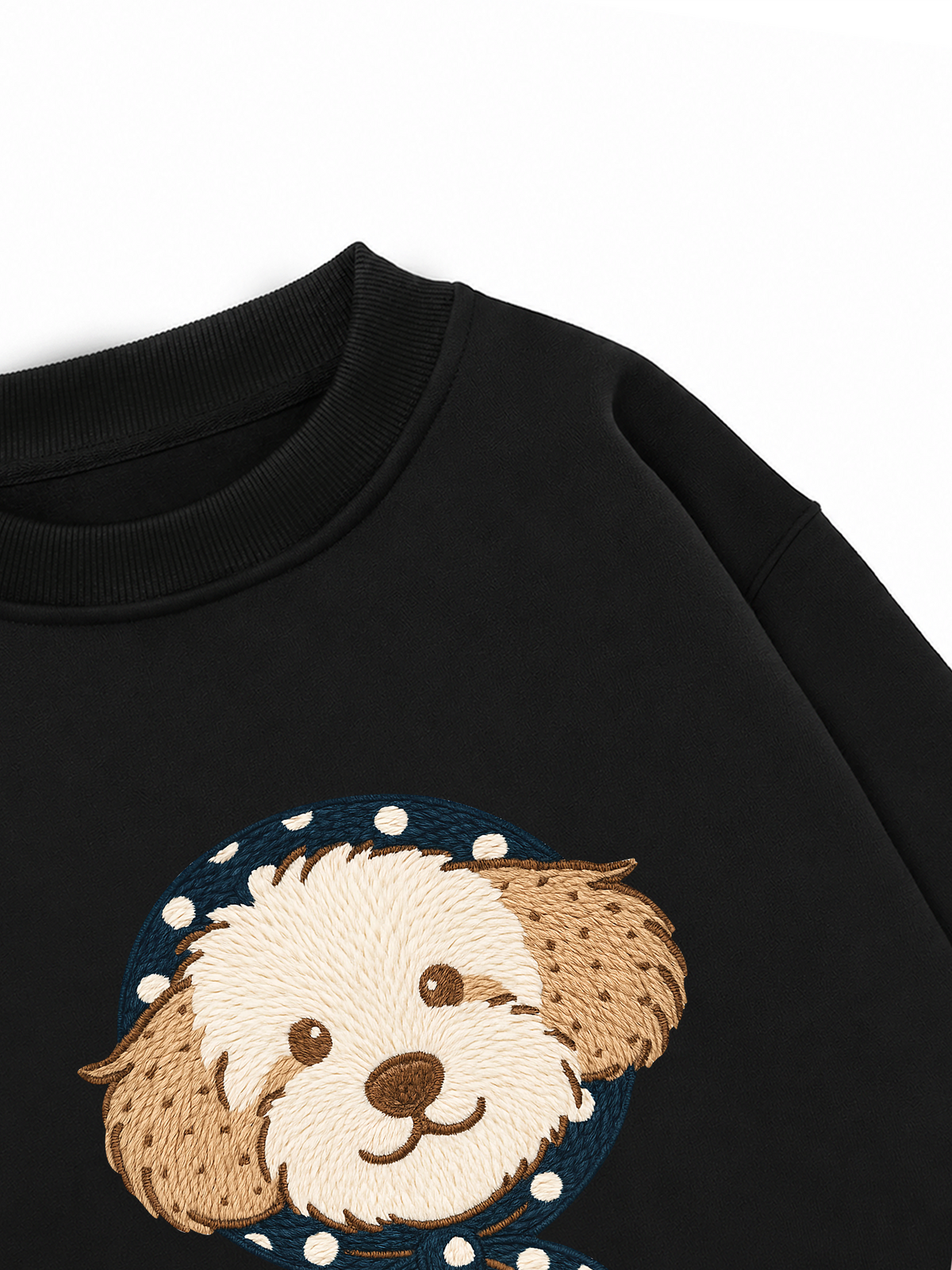 Áo Sweater Nỉ Hai Da Winter Cute Puppy