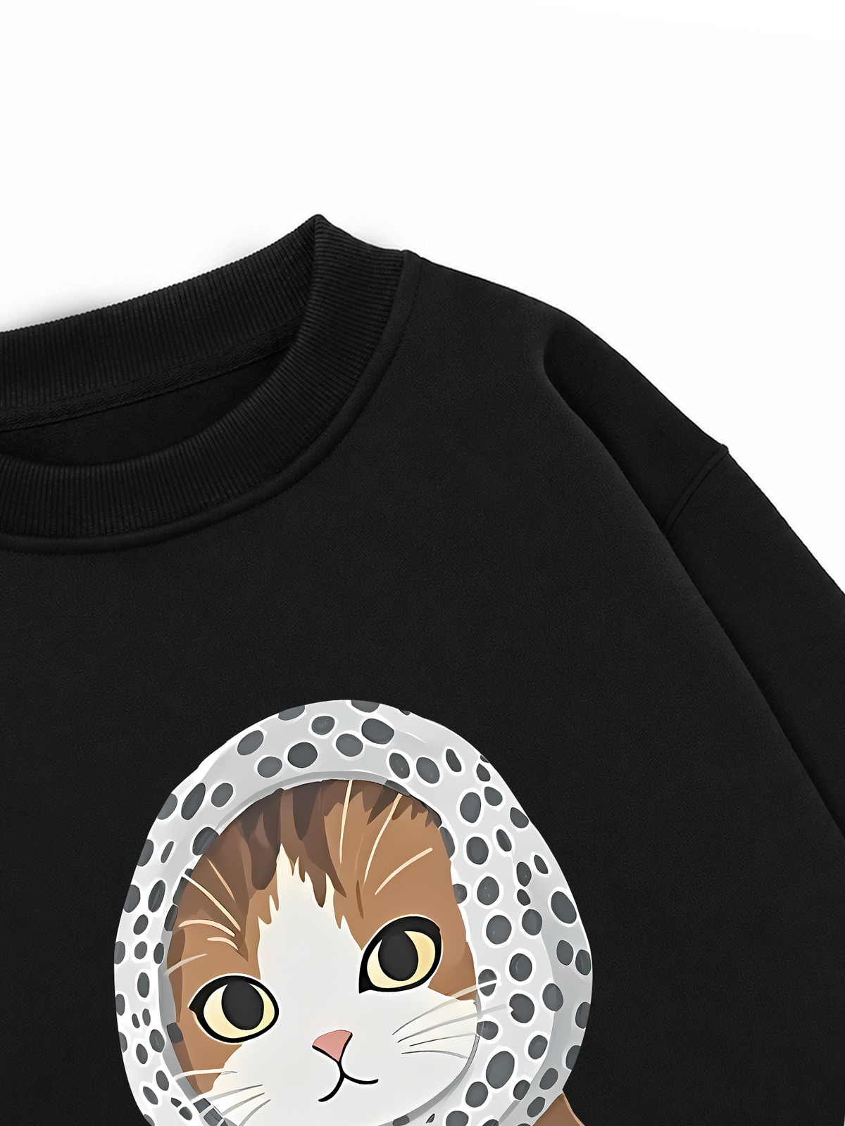 Áo Sweater Nỉ Hai Da Winter Vibes Cute Cat