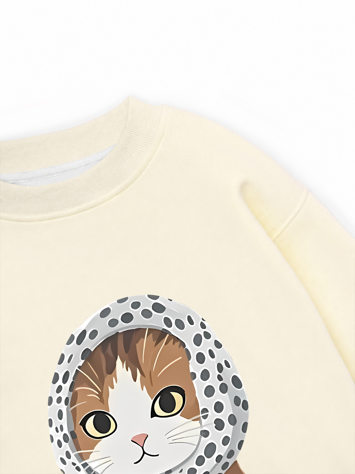 Áo Sweater Nỉ Hai Da Winter Vibes Cute Cat