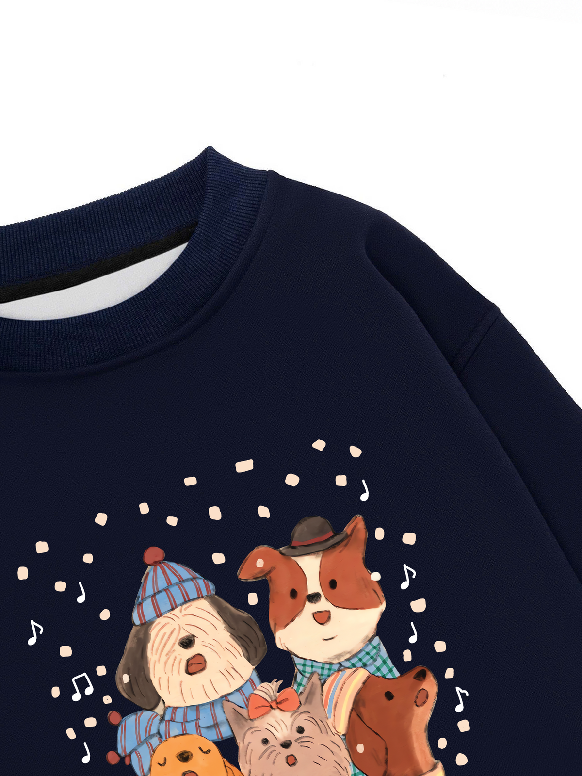 Áo Sweater Nỉ Hai Da Cozy Day With Best Friend