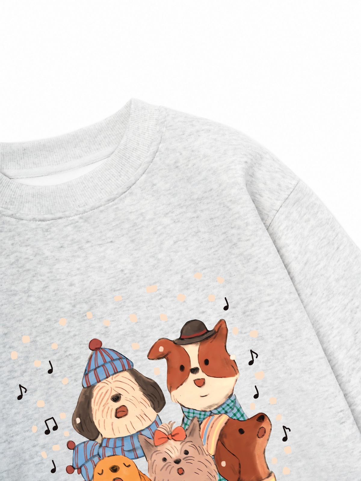 Áo Sweater Nỉ Hai Da Cozy Day With Best Friend