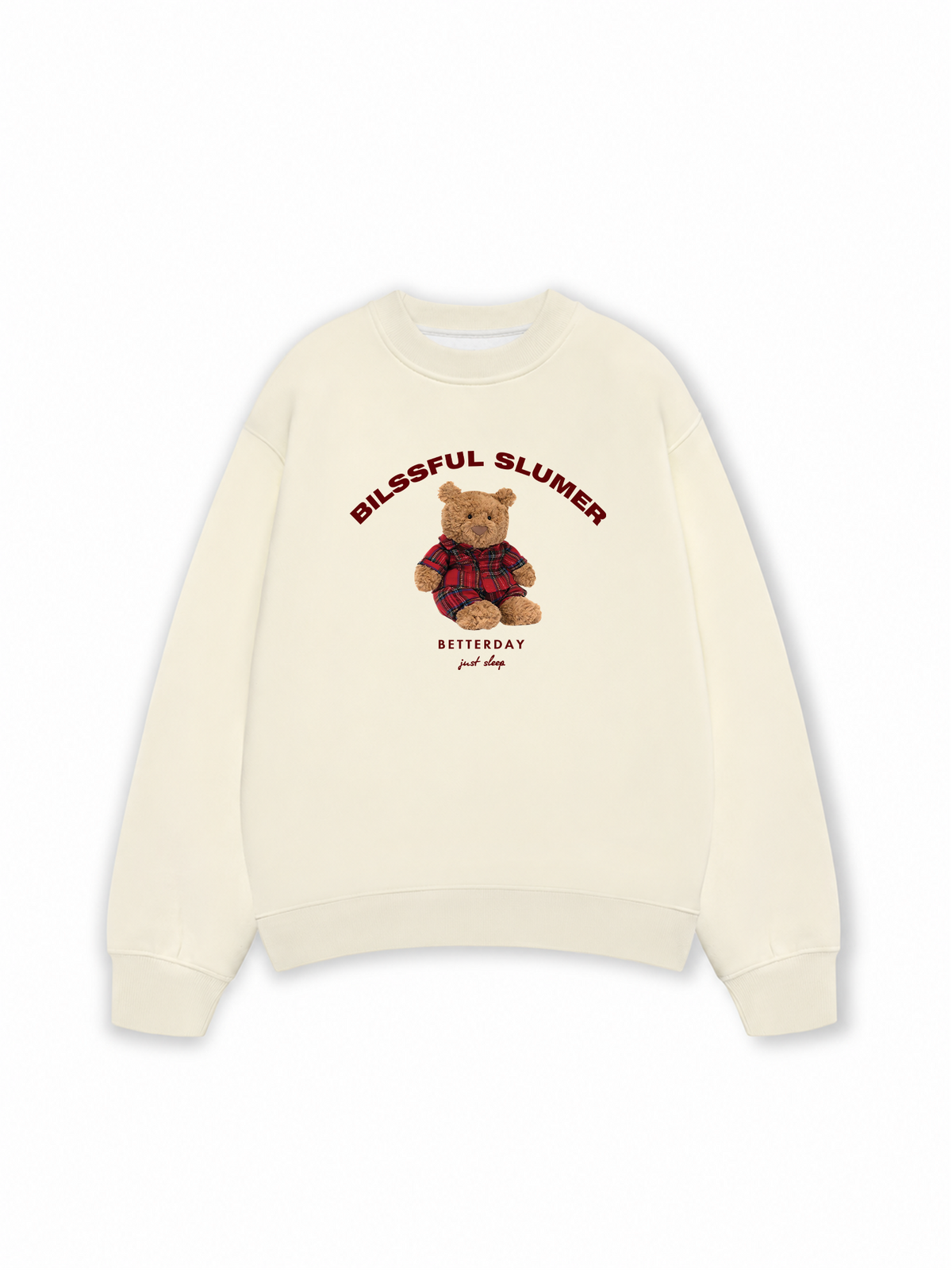 Áo Sweater Nỉ Hai Da Holiday Just Sleep Girl