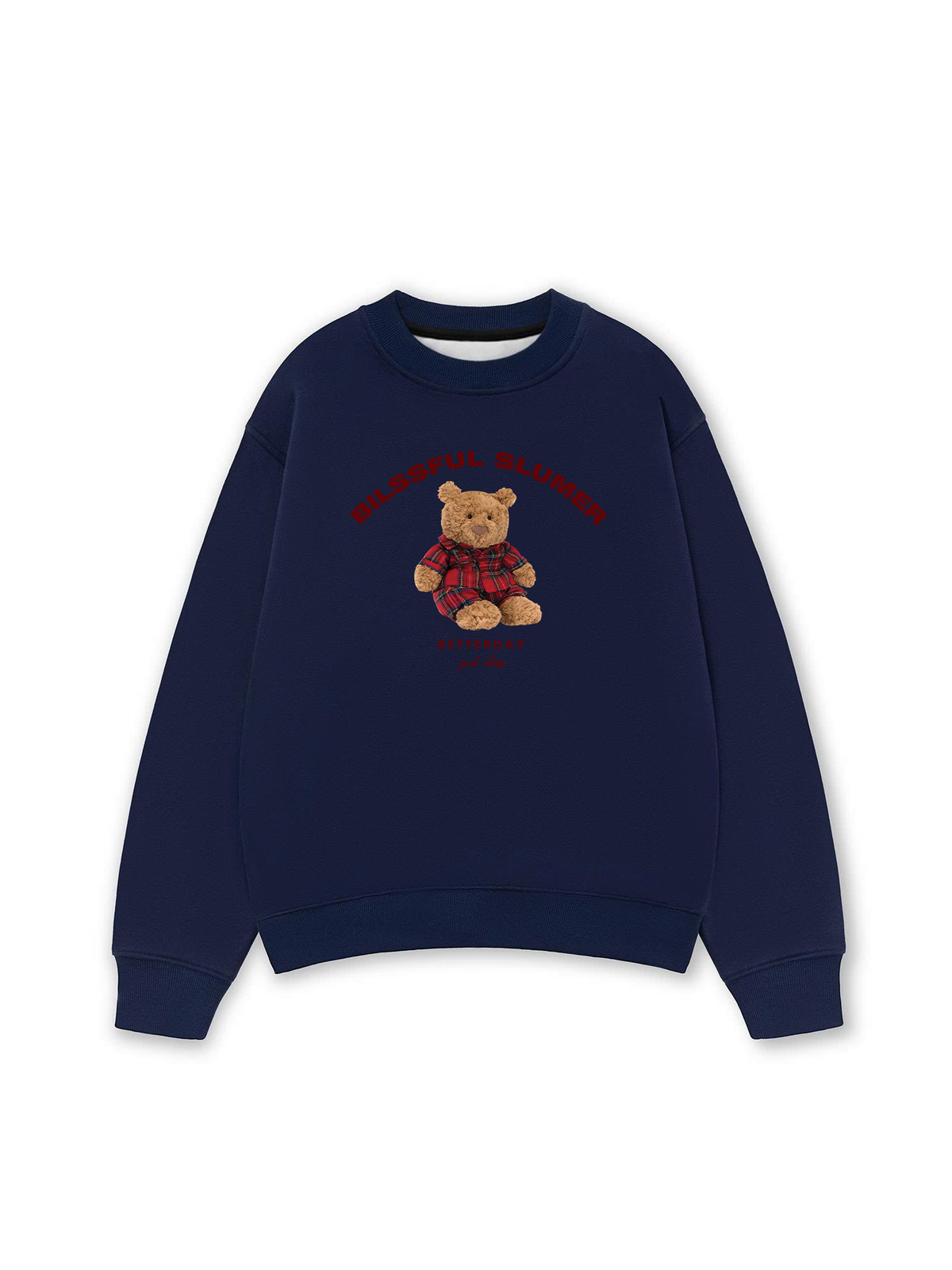 Áo Sweater Nỉ Hai Da Holiday Just Sleep Girl