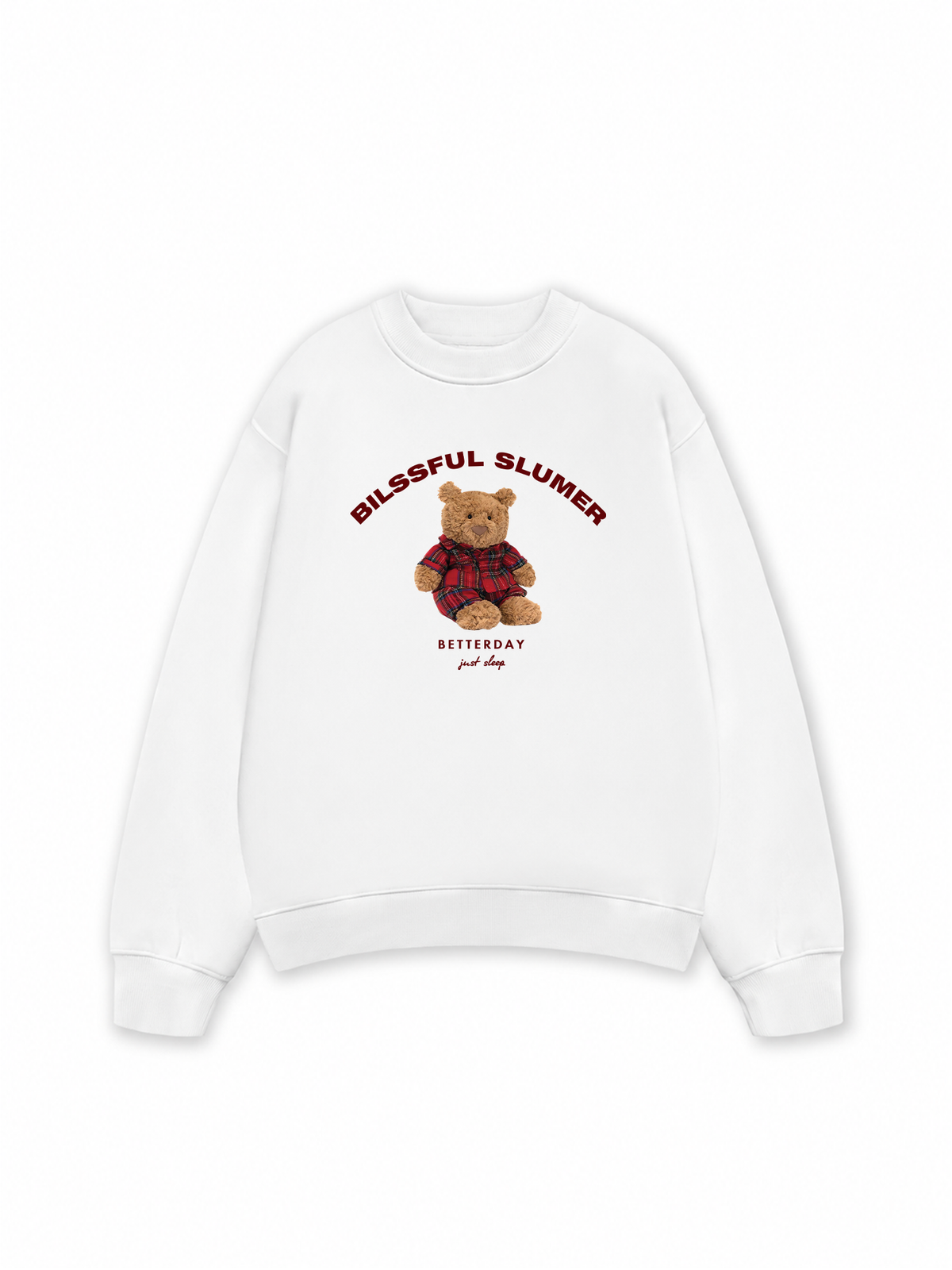 Áo Sweater Nỉ Hai Da Holiday Just Sleep Girl