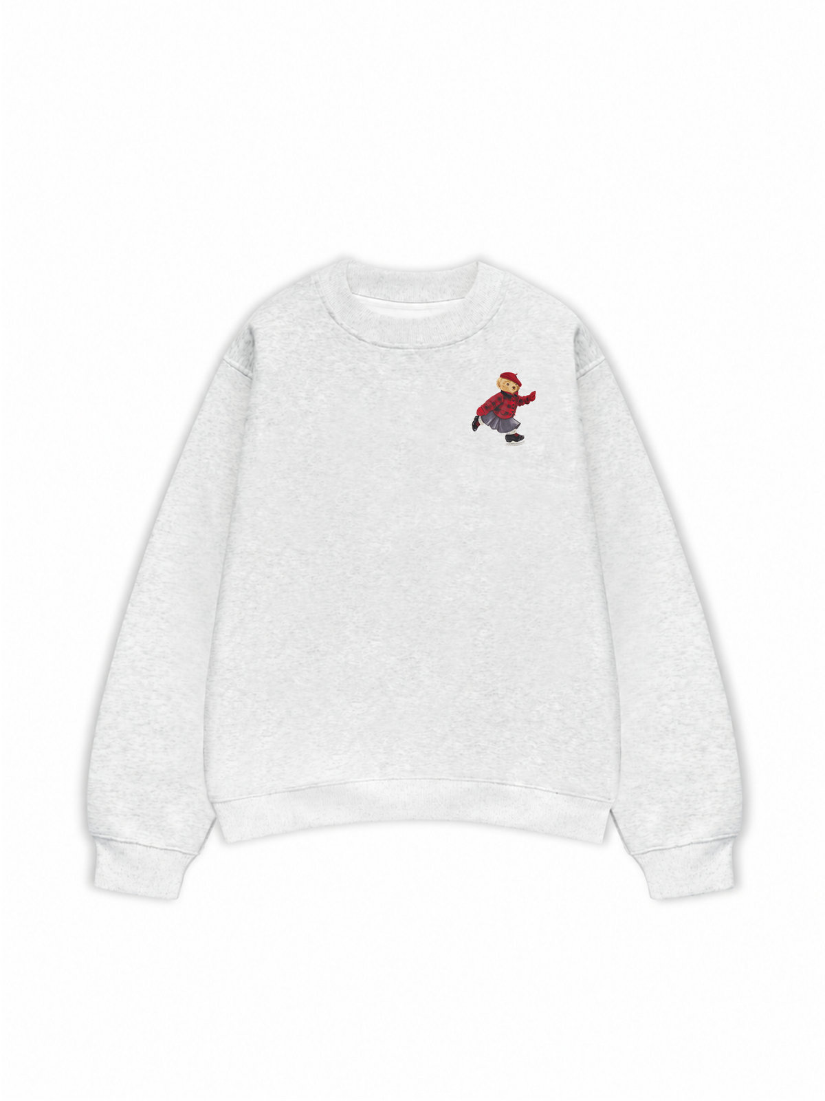 Áo Sweater Nỉ Hai Da Holiday Teddy Skate