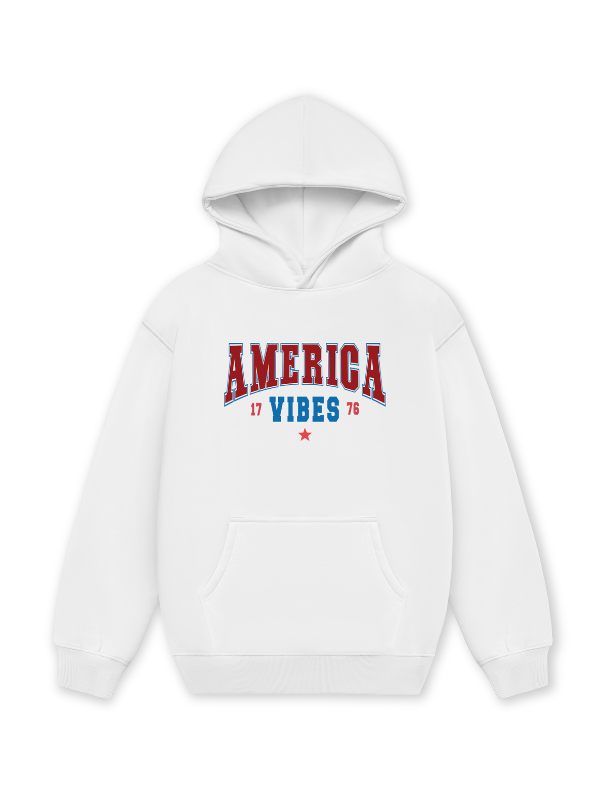 Áo Hoodie Nỉ Hai Da USA America Vibes