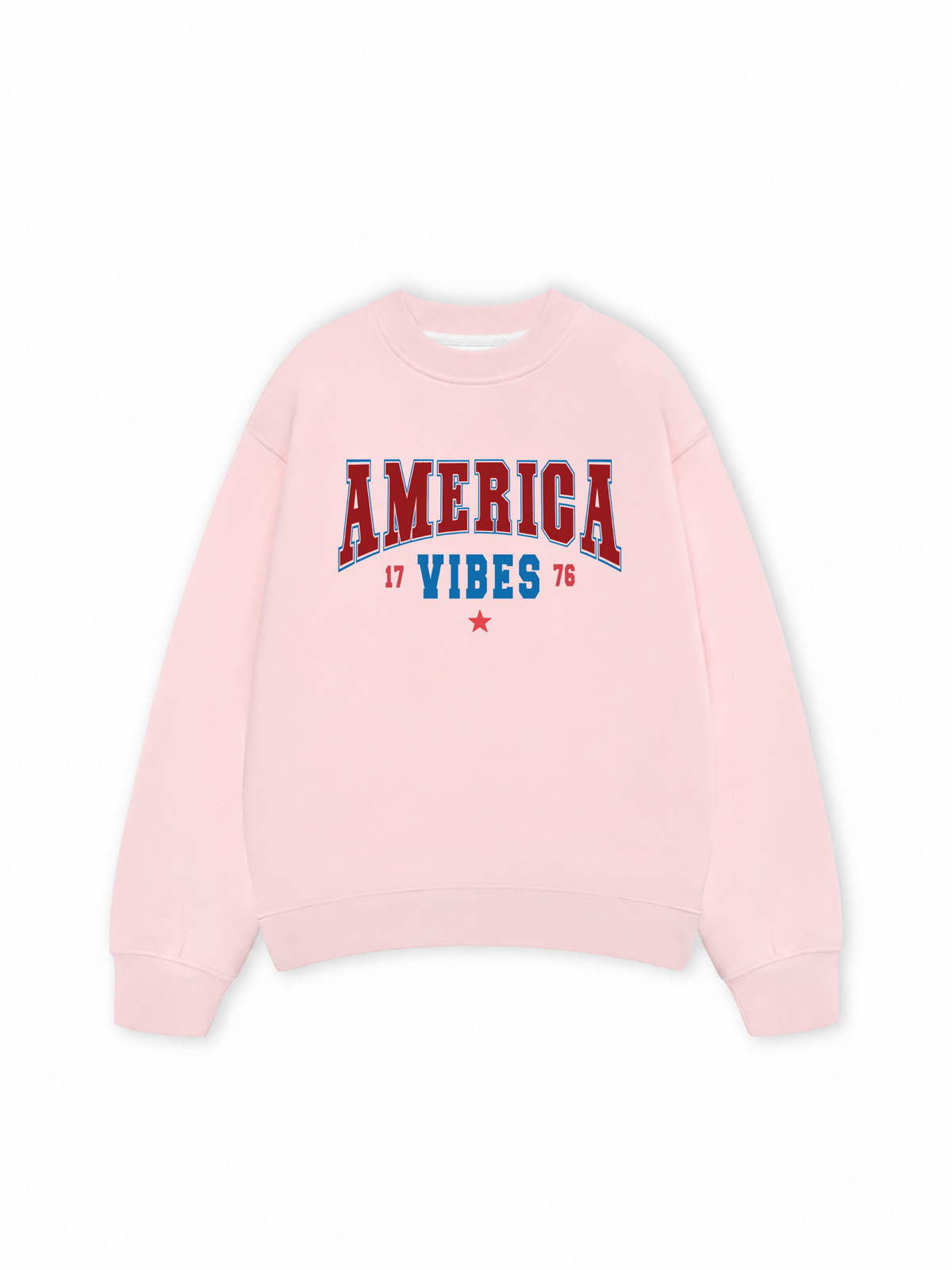 Áo Sweater Nỉ Hai Da USA America Vibes